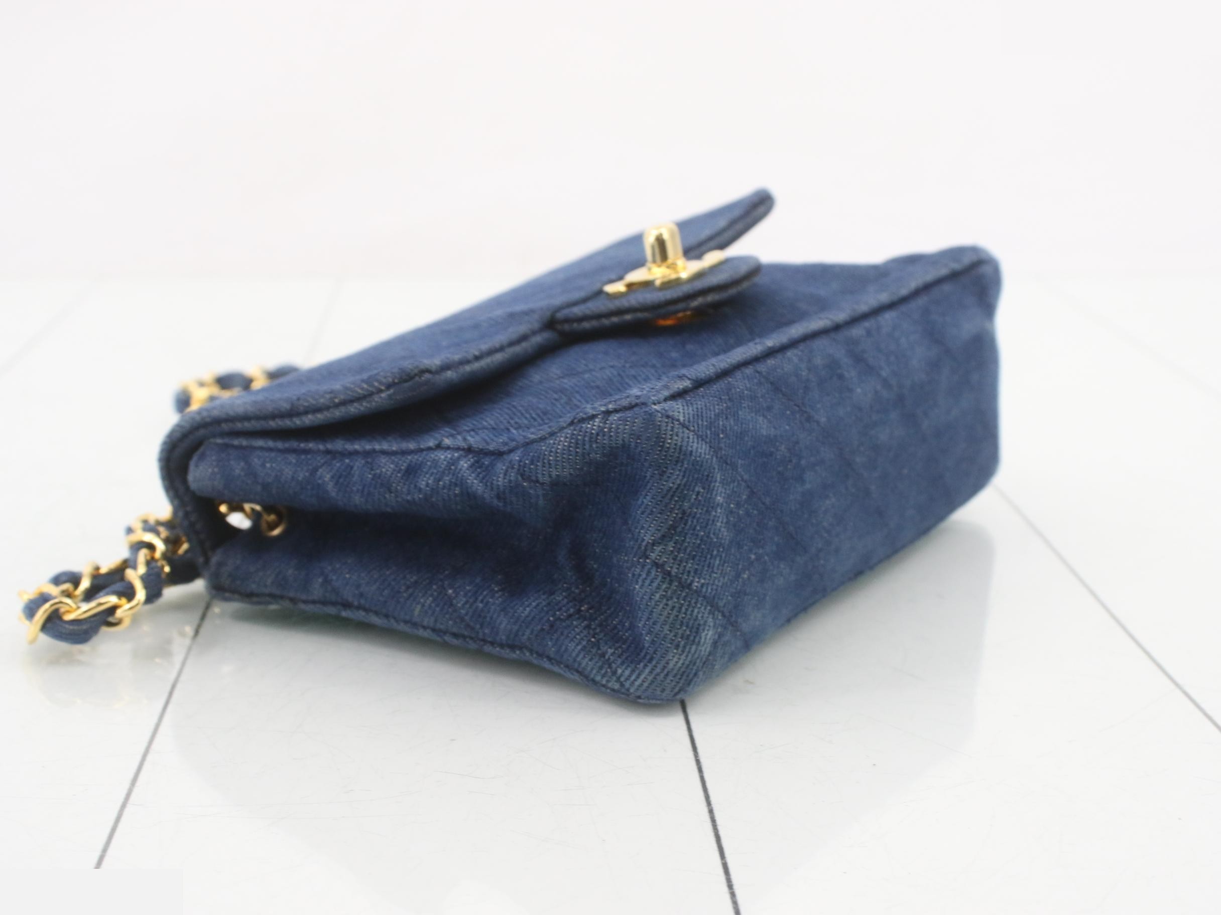 Mini Tomato 17 Denim Chain Shoulder Bag Sticker — view 5