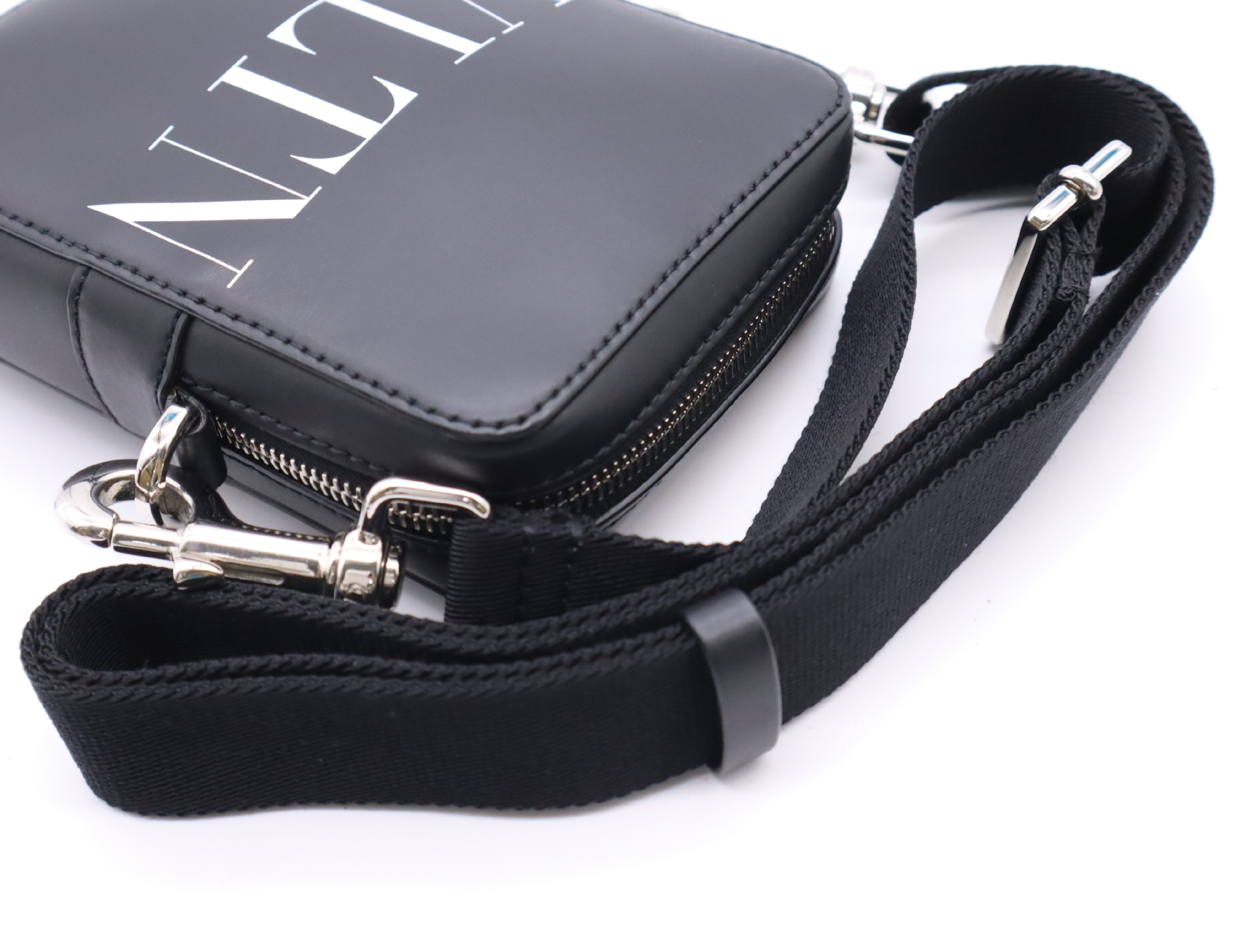 PVC Crossbody Shoulder Bag with Shoulder Strap and Dust Bag — view 12