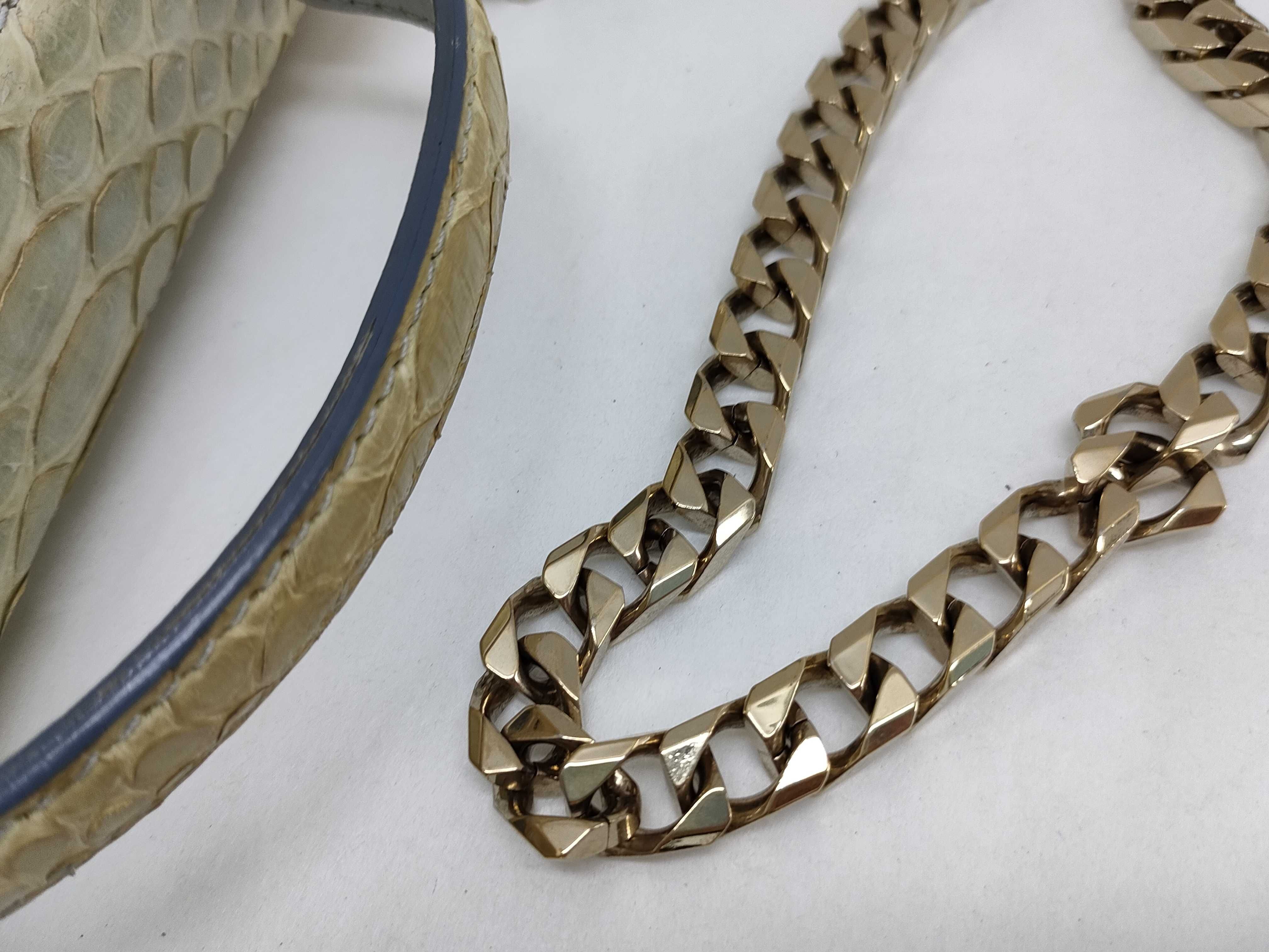 Python Pandora Box 2-Way Chain Handbag Shoulder Bag — view 4