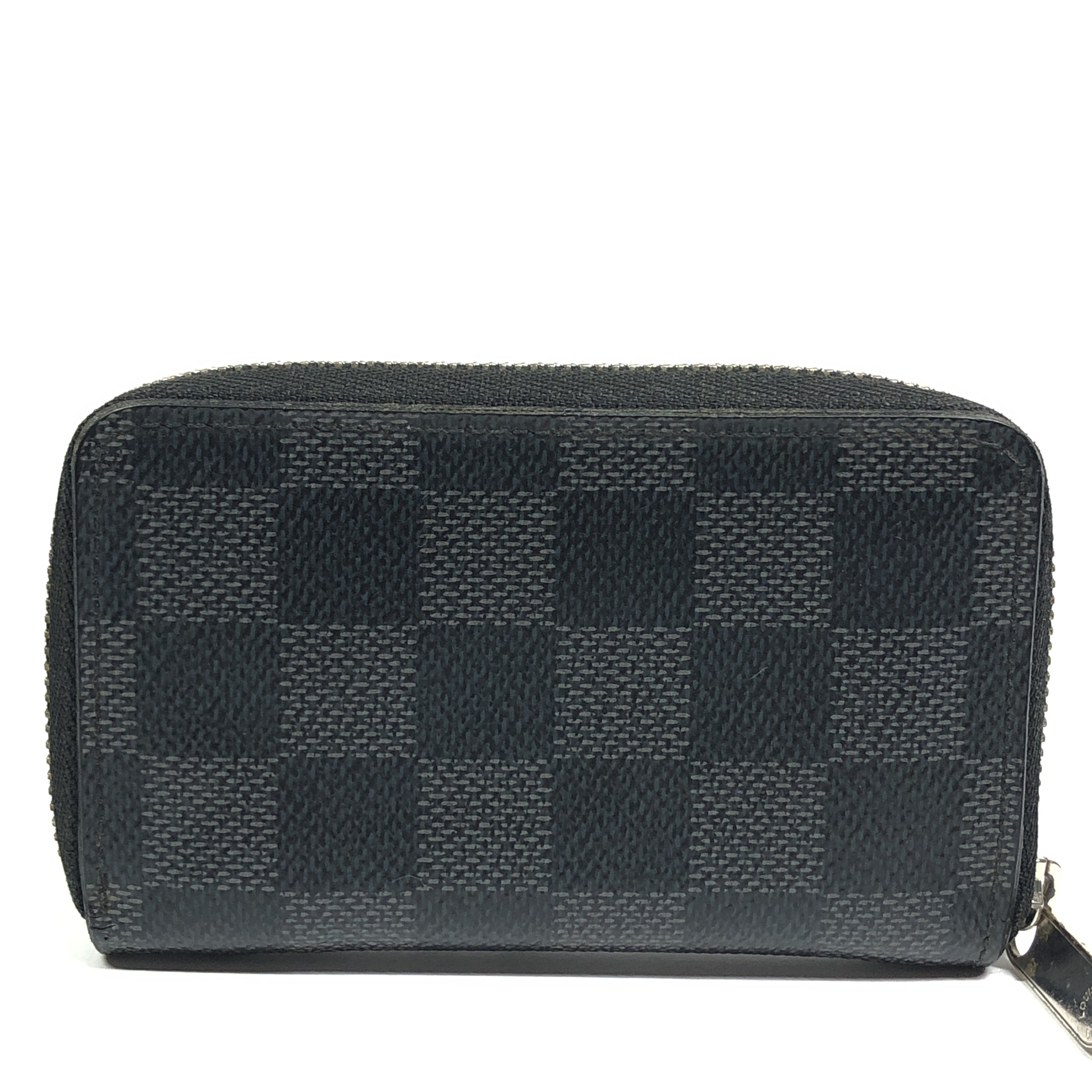 Damier Graphite Zippy Coin Purse Coin Case M63076 Compact Wallet MI4126 Coin Purse Wallet Made in France Coin Case — view 2