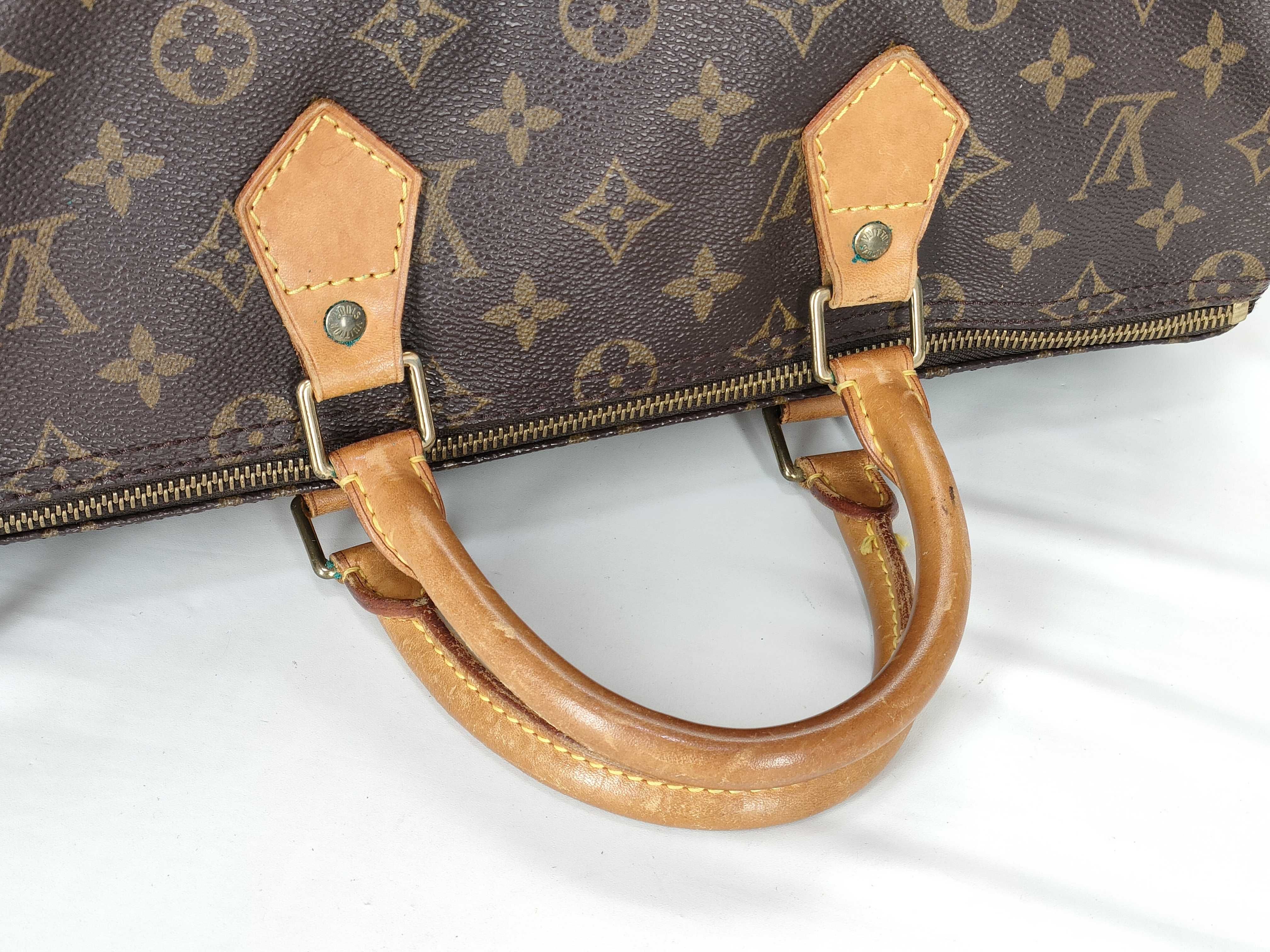 Monogram Louis Vuitton Speedy 35 Handbag — view 3
