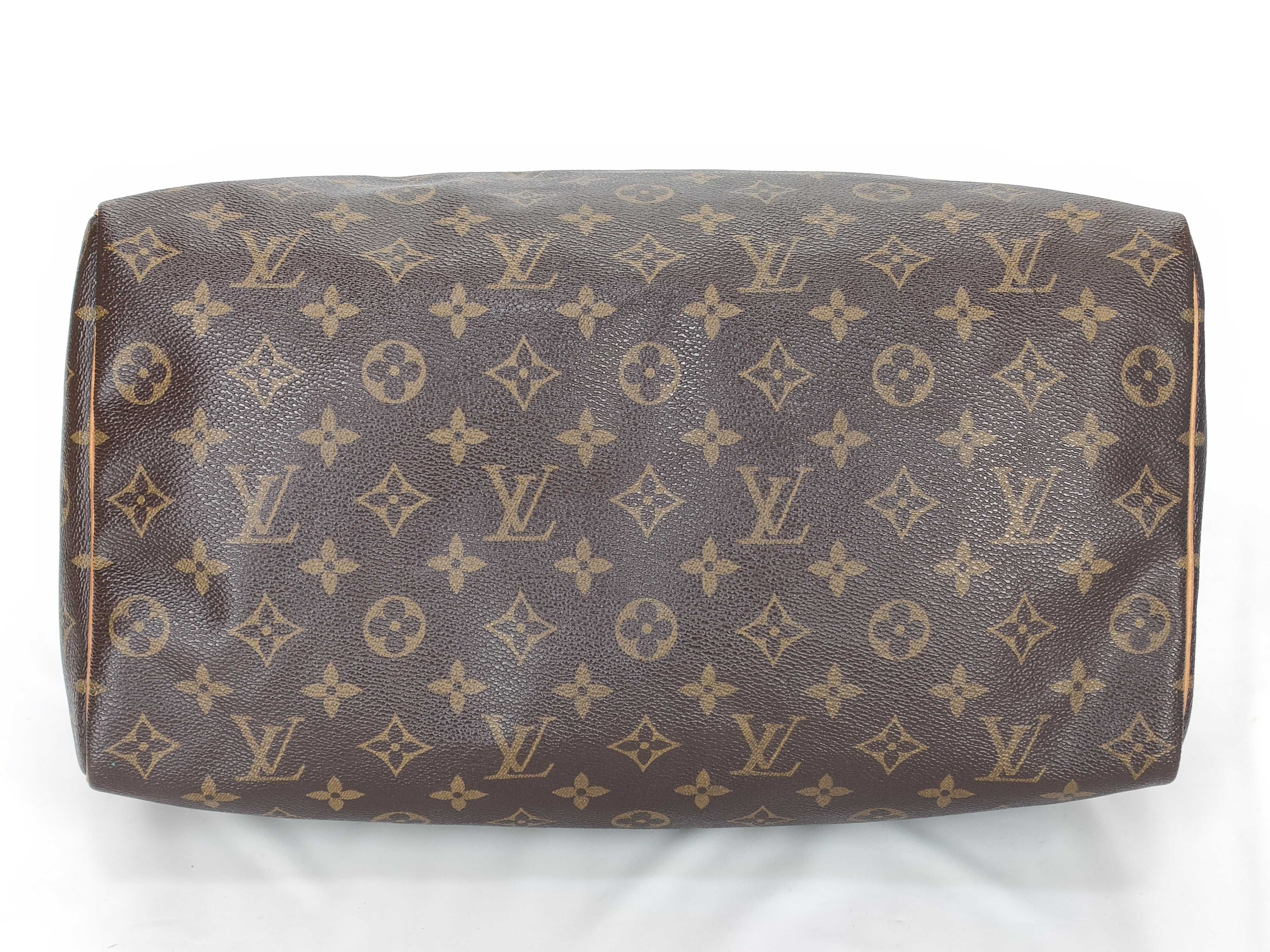 Monogram Louis Vuitton Speedy 35 Handbag — view 8