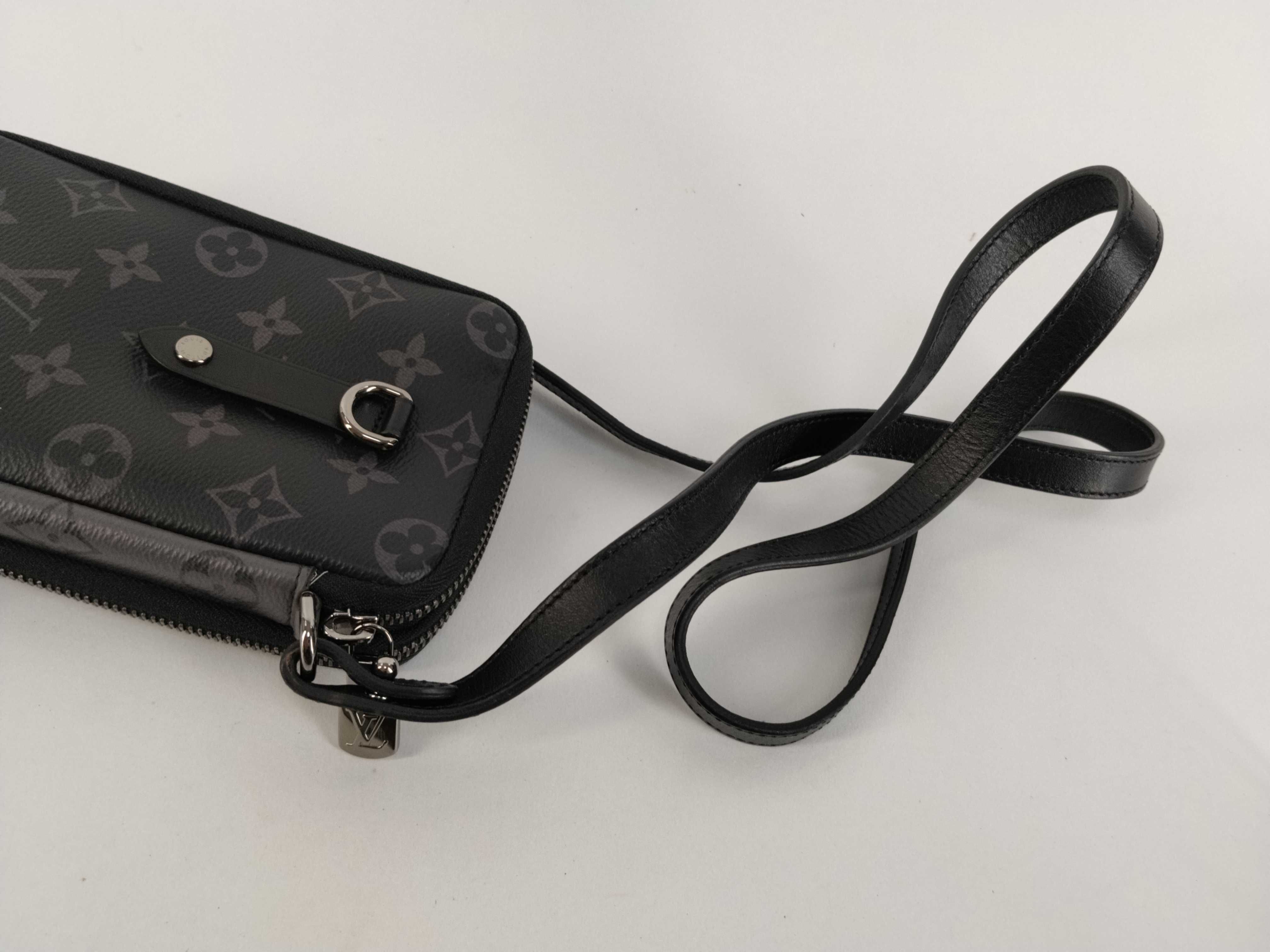 Monogram Empreinte Louis Vuitton Smartphone Shoulder Bag — view 3