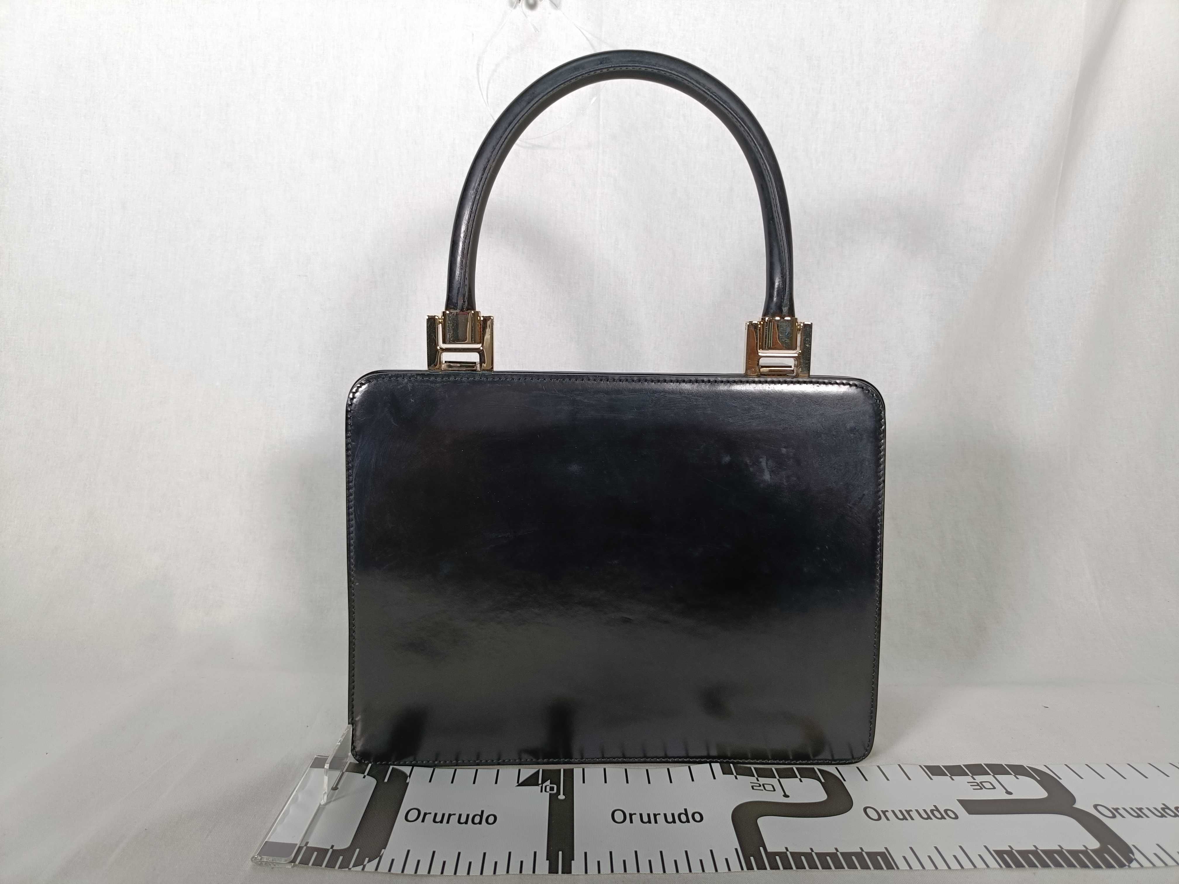Clasp Logo Leather Handbag — view 2