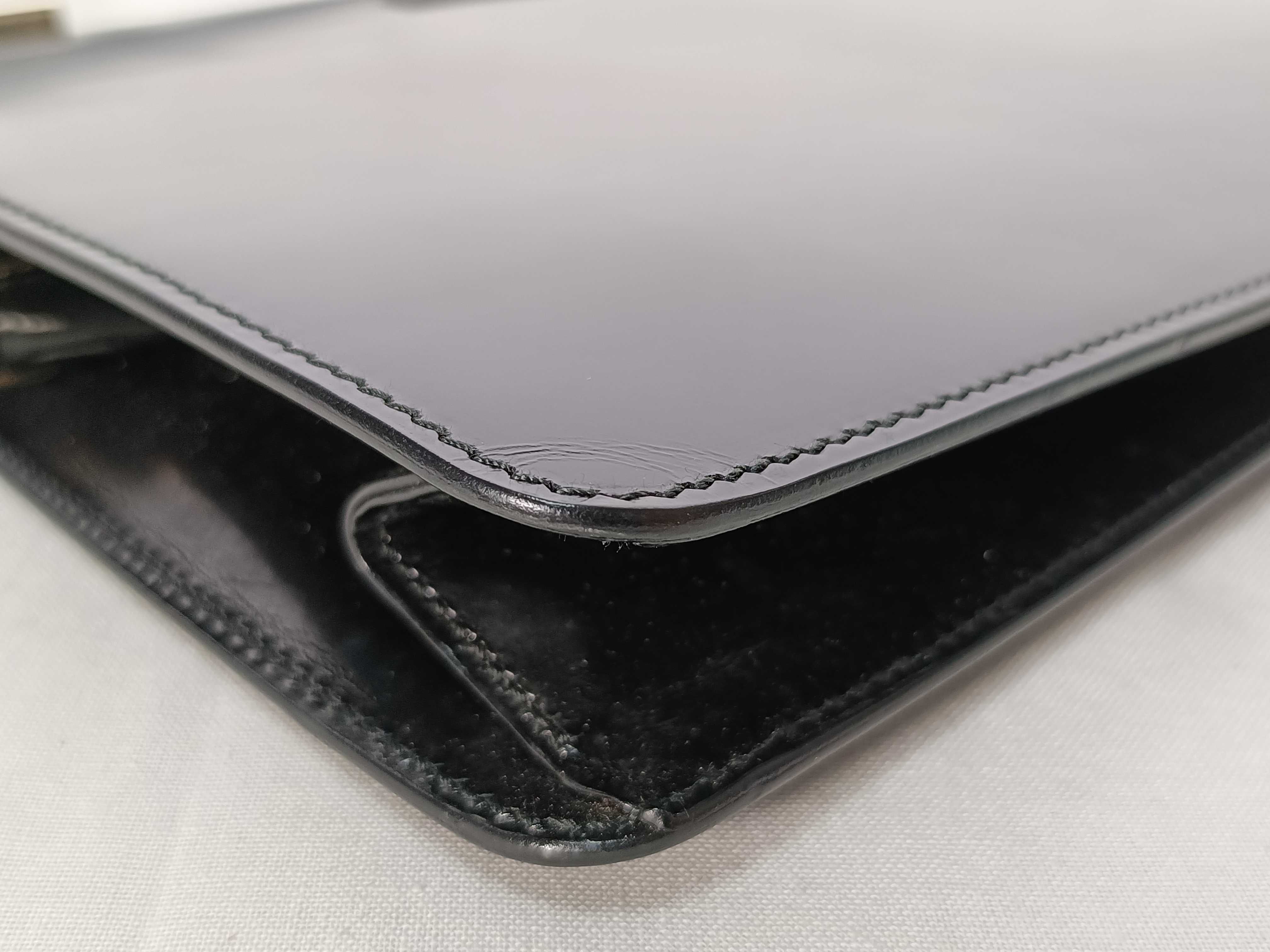 Clasp Logo Leather Handbag — view 3