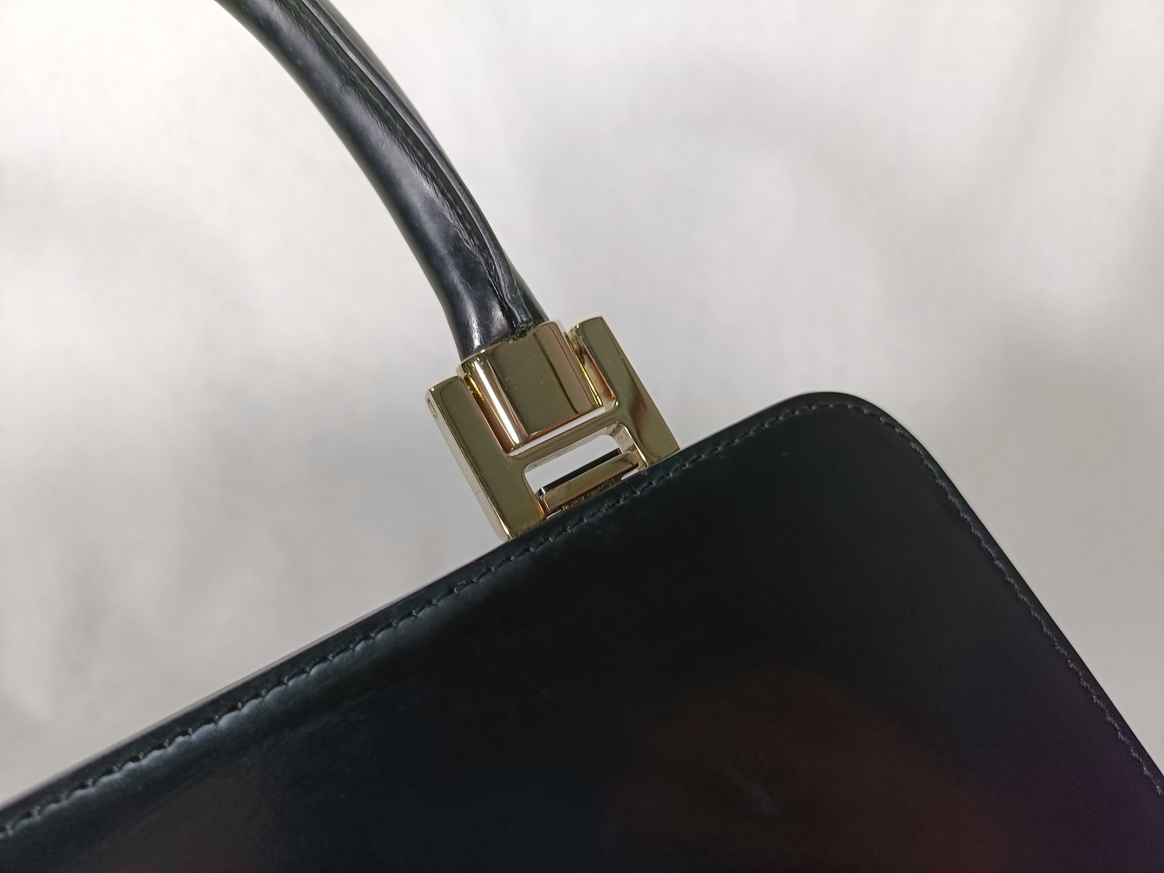 Clasp Logo Leather Handbag — view 8