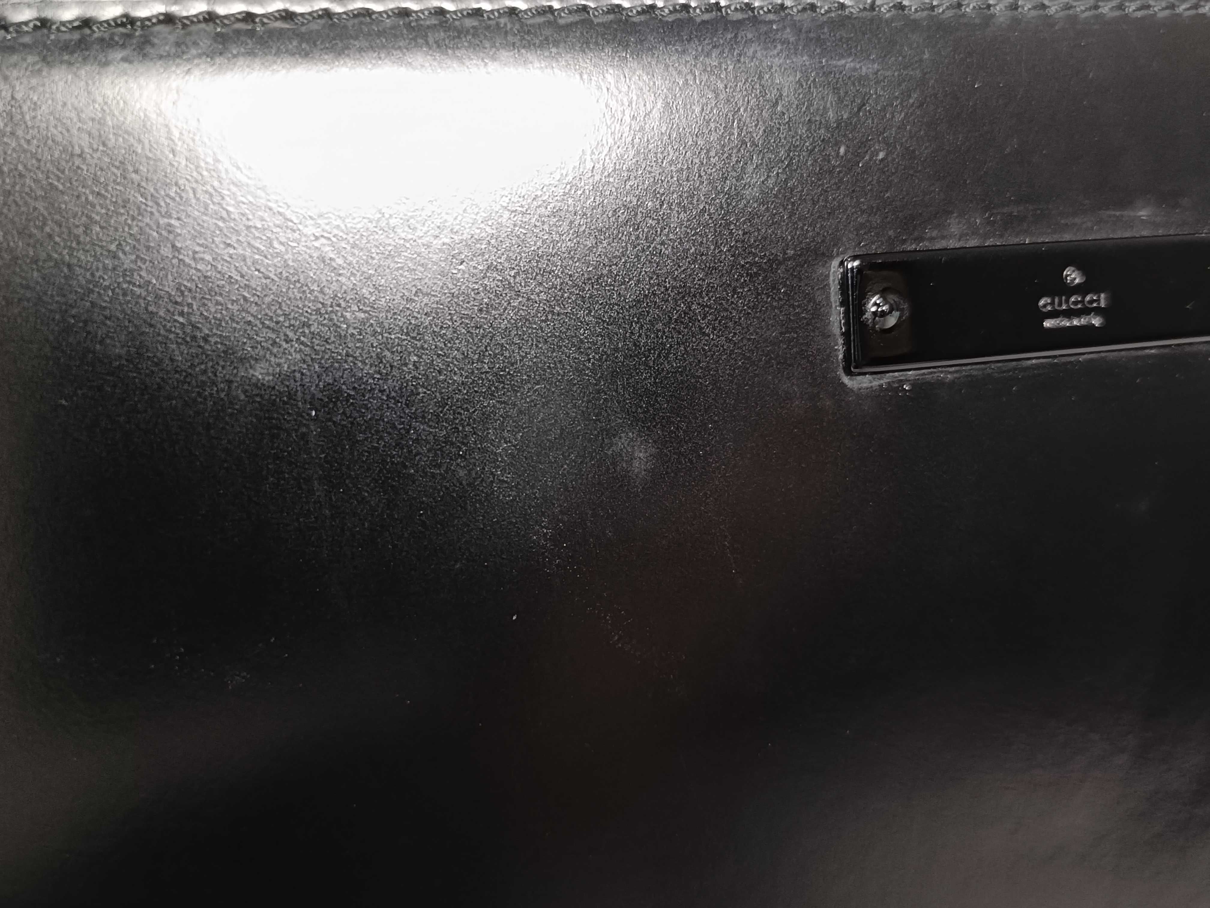 Clasp Logo Leather Handbag — view 10