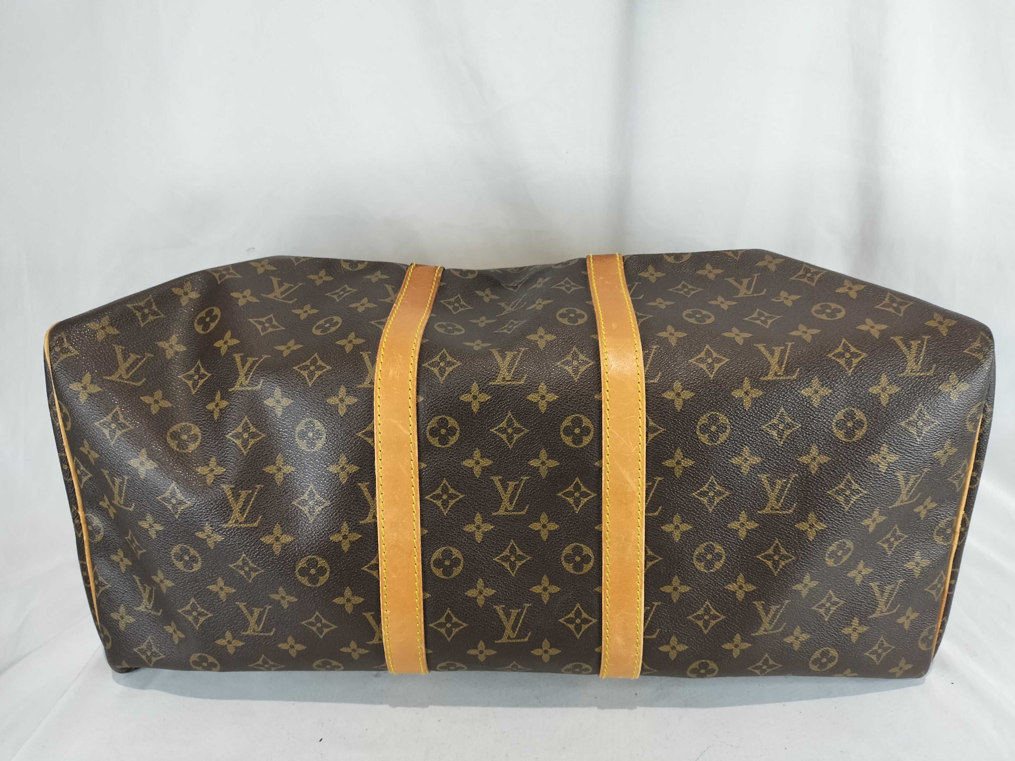 Monogram M41424 Keepall 55 Boston Bag — view 7