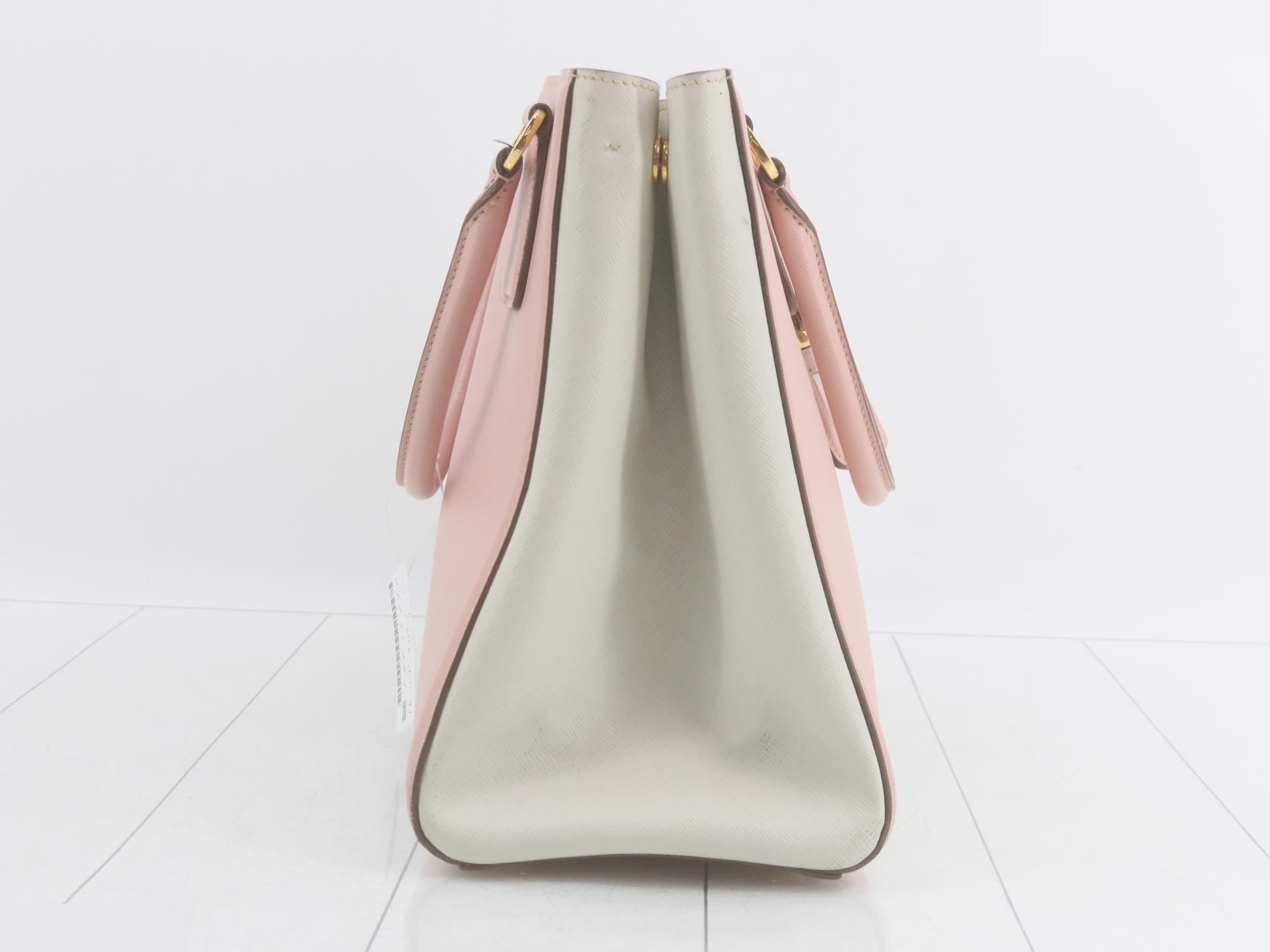 Other lines: Bags & Handbags, Saffiano Leather, Pink — view 4