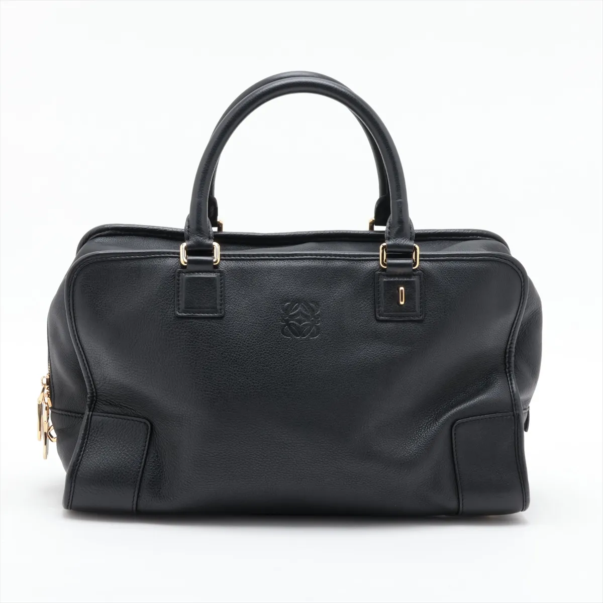 Amazona 36 Leather Handbag, Black