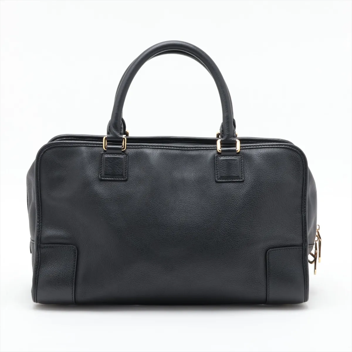 Amazona 36 Leather Handbag, Black — view 2