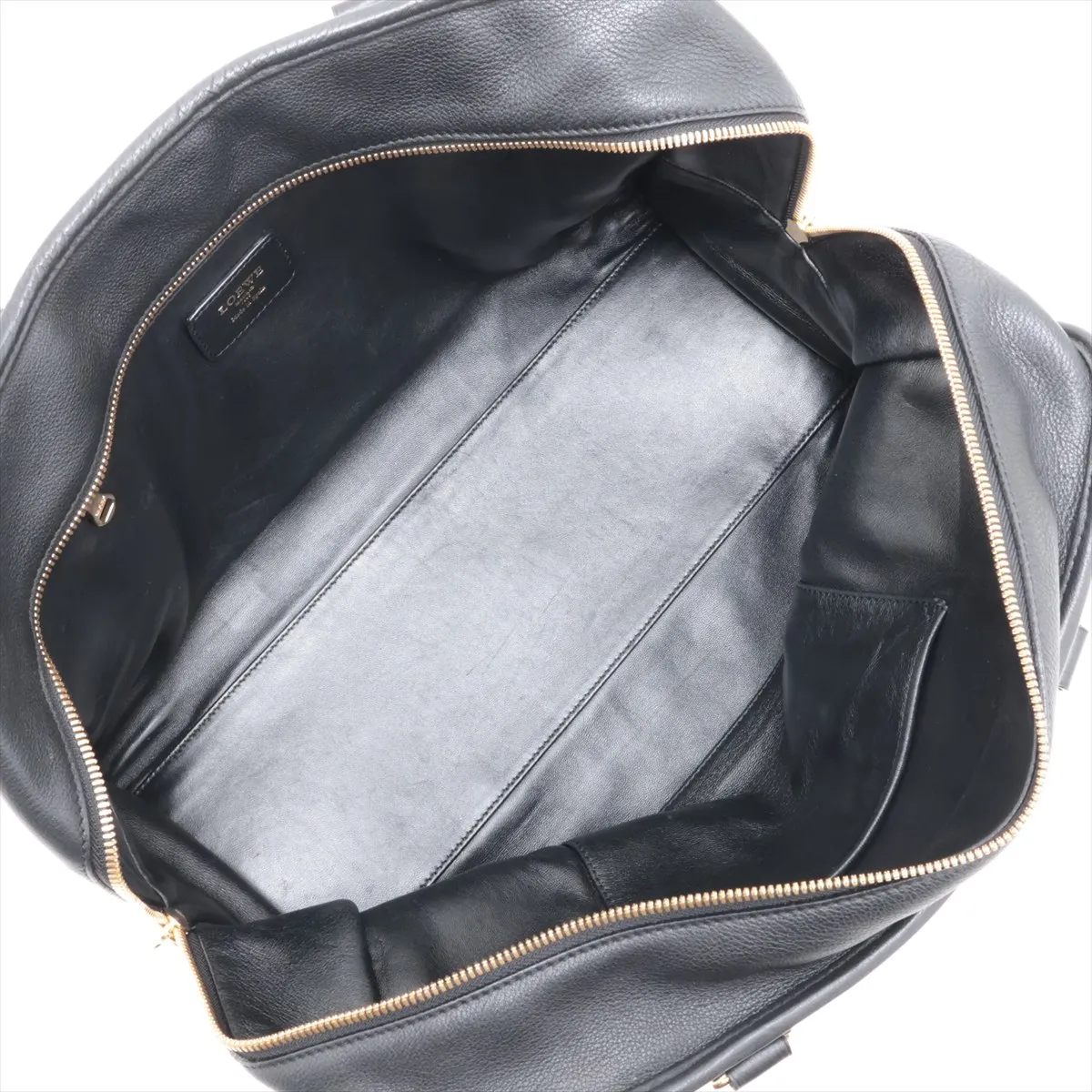 Amazona 36 Leather Handbag, Black — view 7