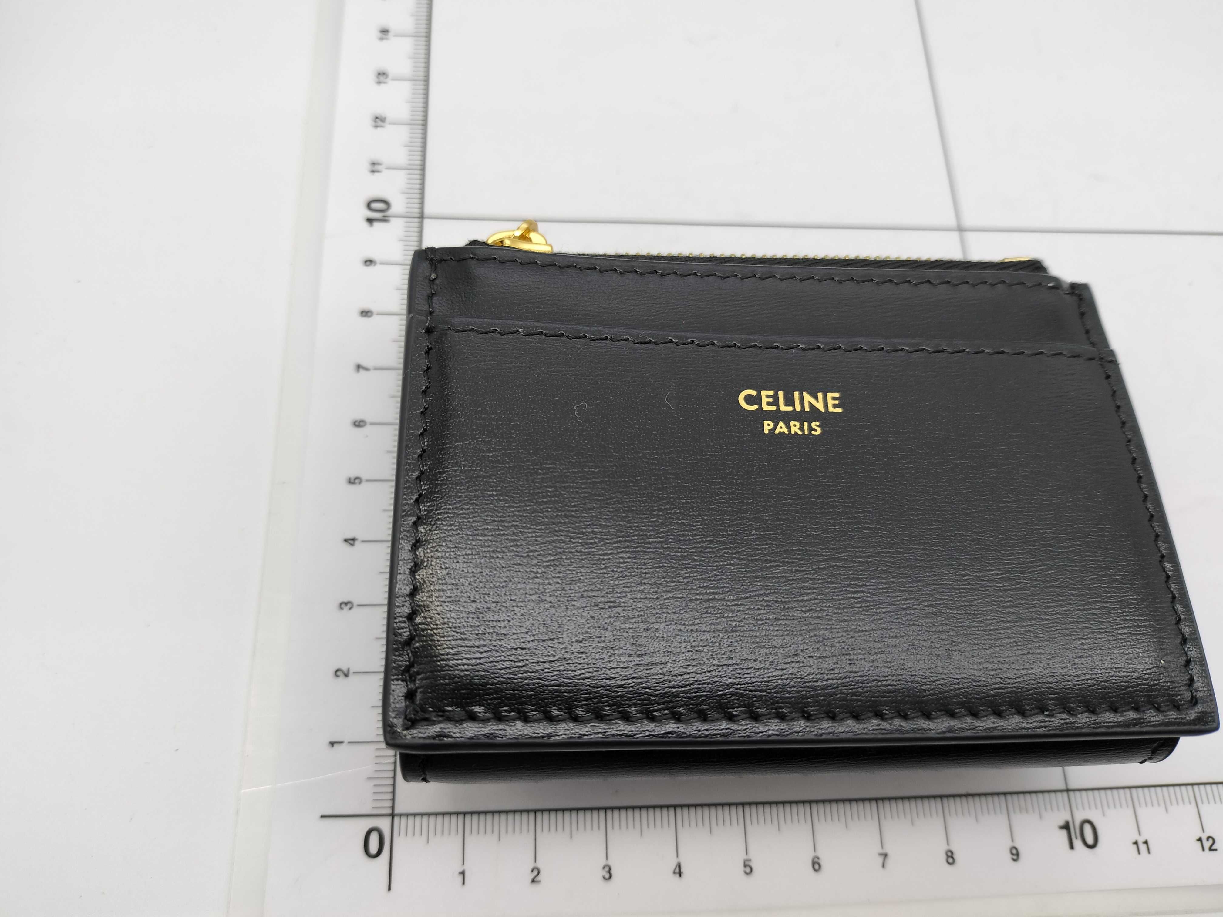 Leather Triomphe Wallet with Card Case — view 2