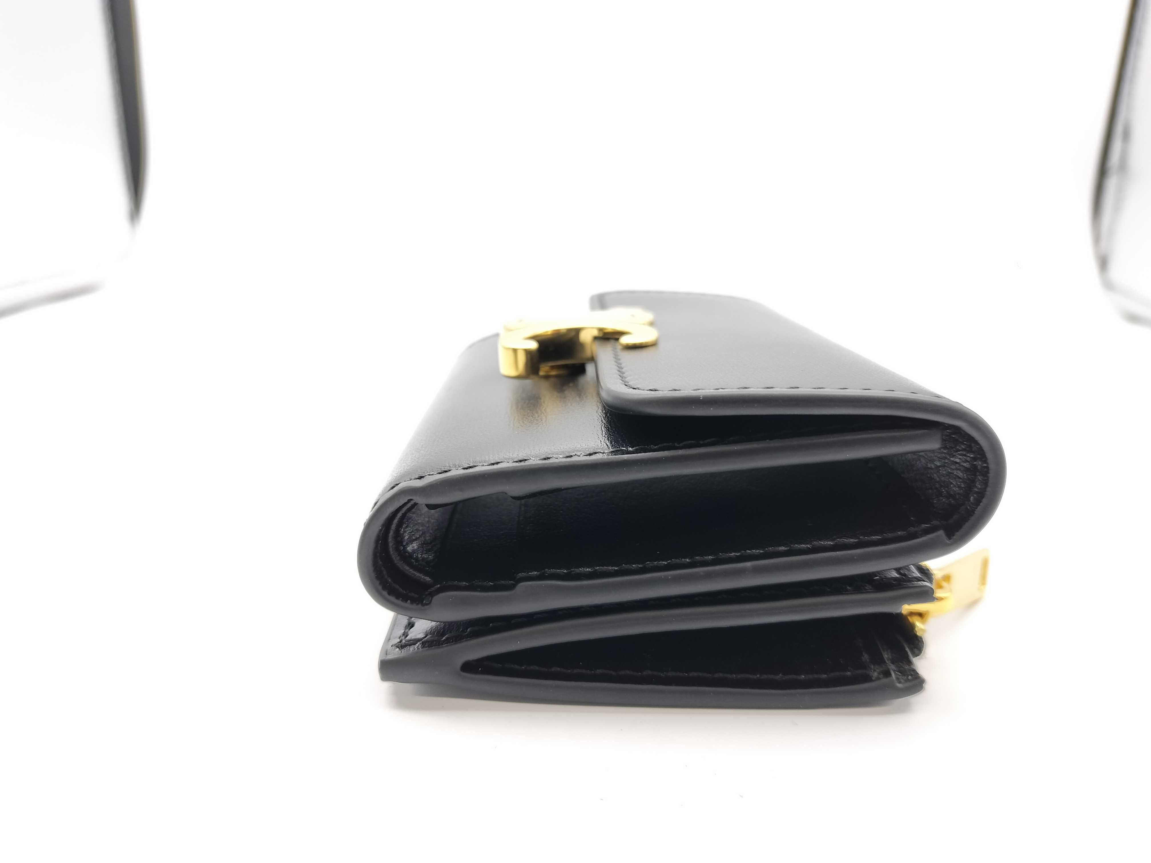 Leather Triomphe Wallet with Card Case — view 10