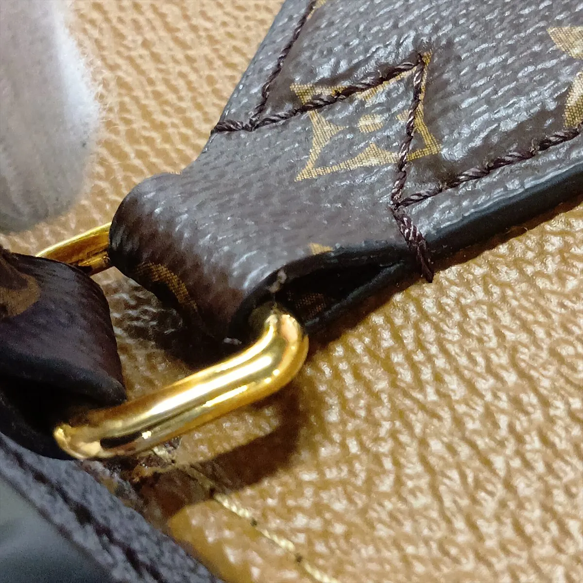 Monogram Giant OnTheGo GM M44576 NZ2139 Brown (RFID detected) — view 11