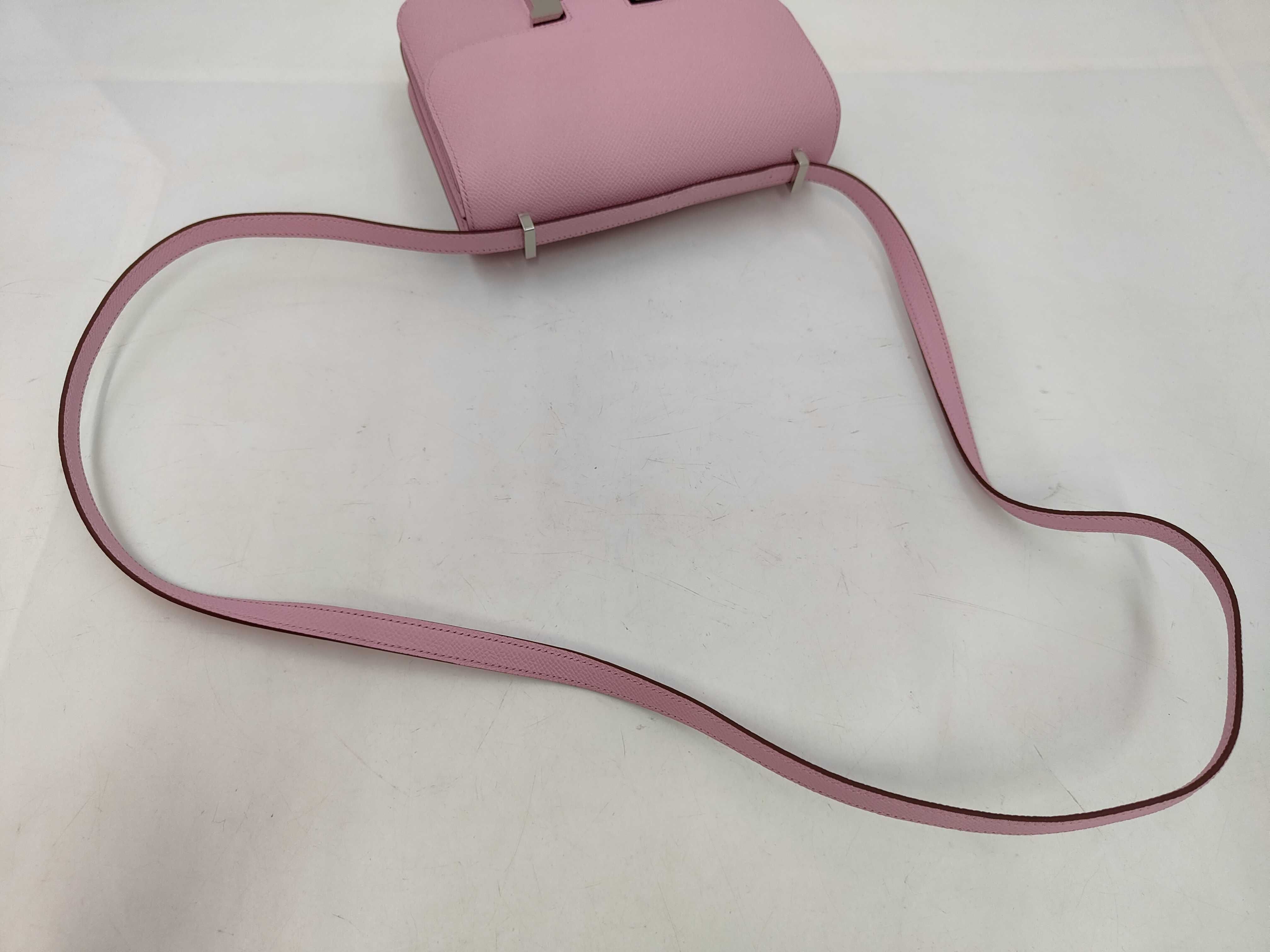 Mini Constance K stamp Mauve Sylvestre Shoulder Bag — view 3