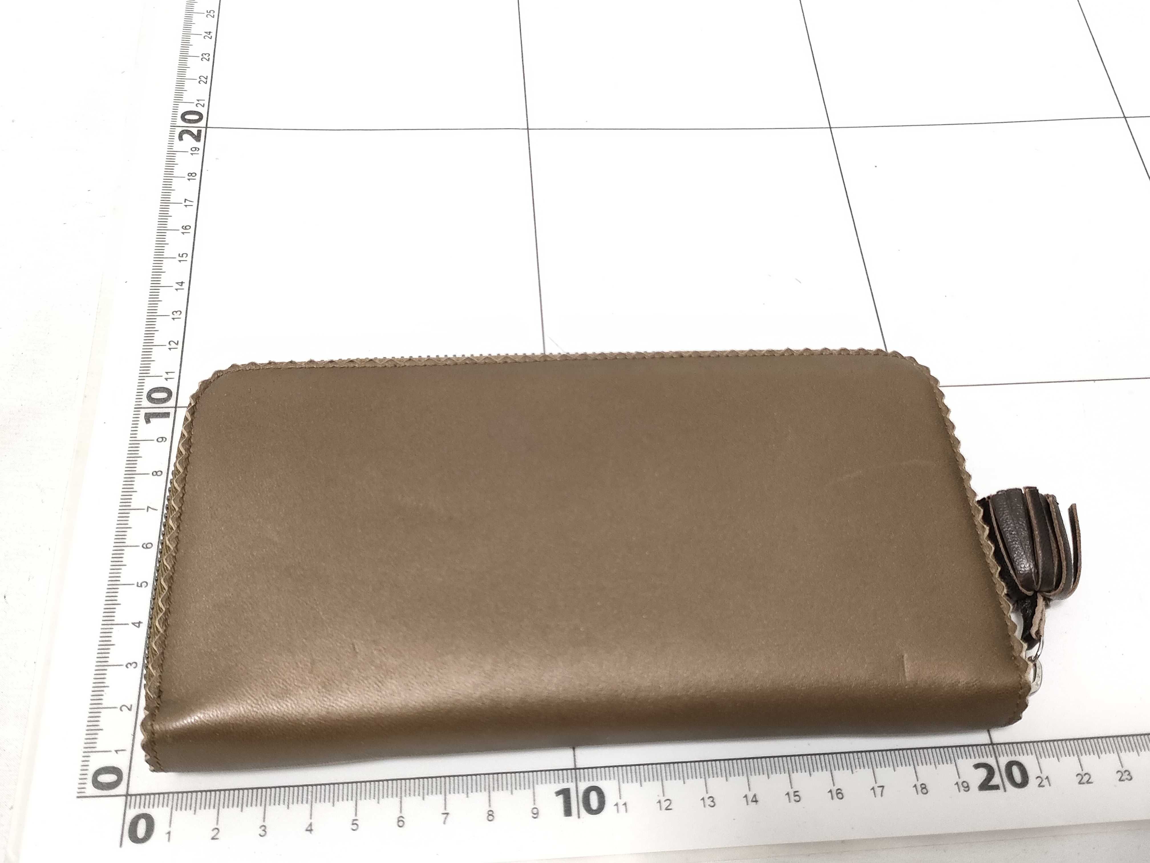 Leather Anagram Long Wallet — view 2