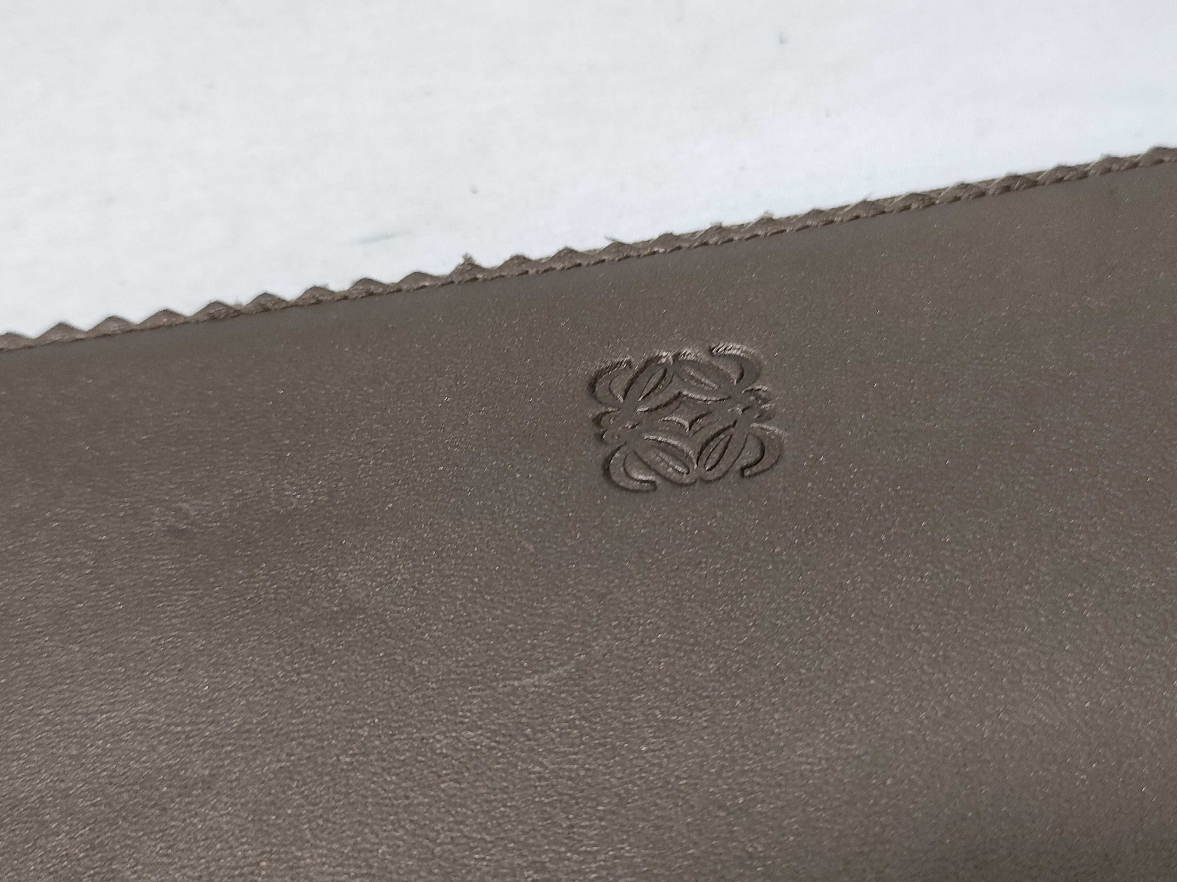 Leather Anagram Long Wallet — view 15