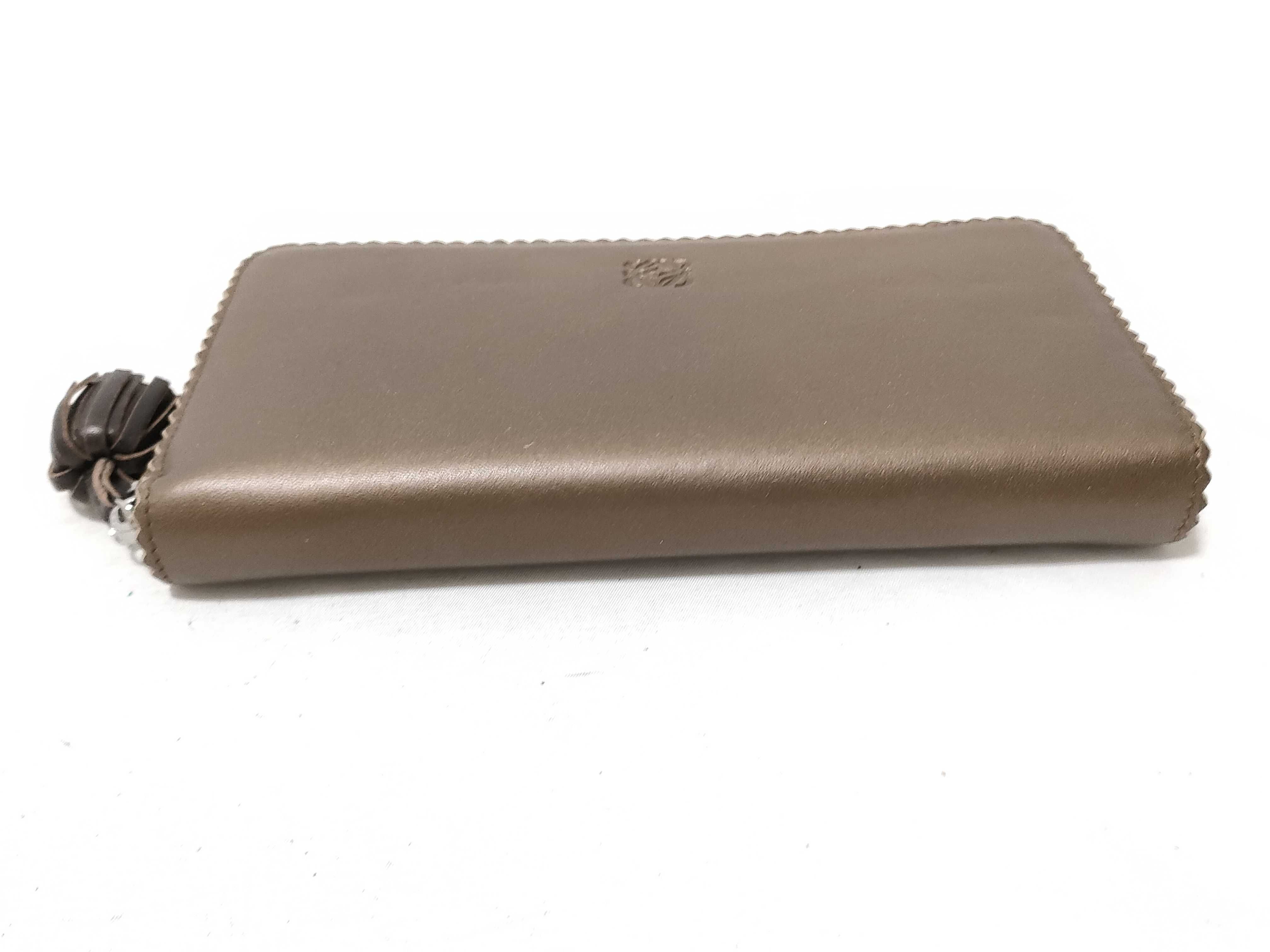 Leather Anagram Long Wallet — view 3