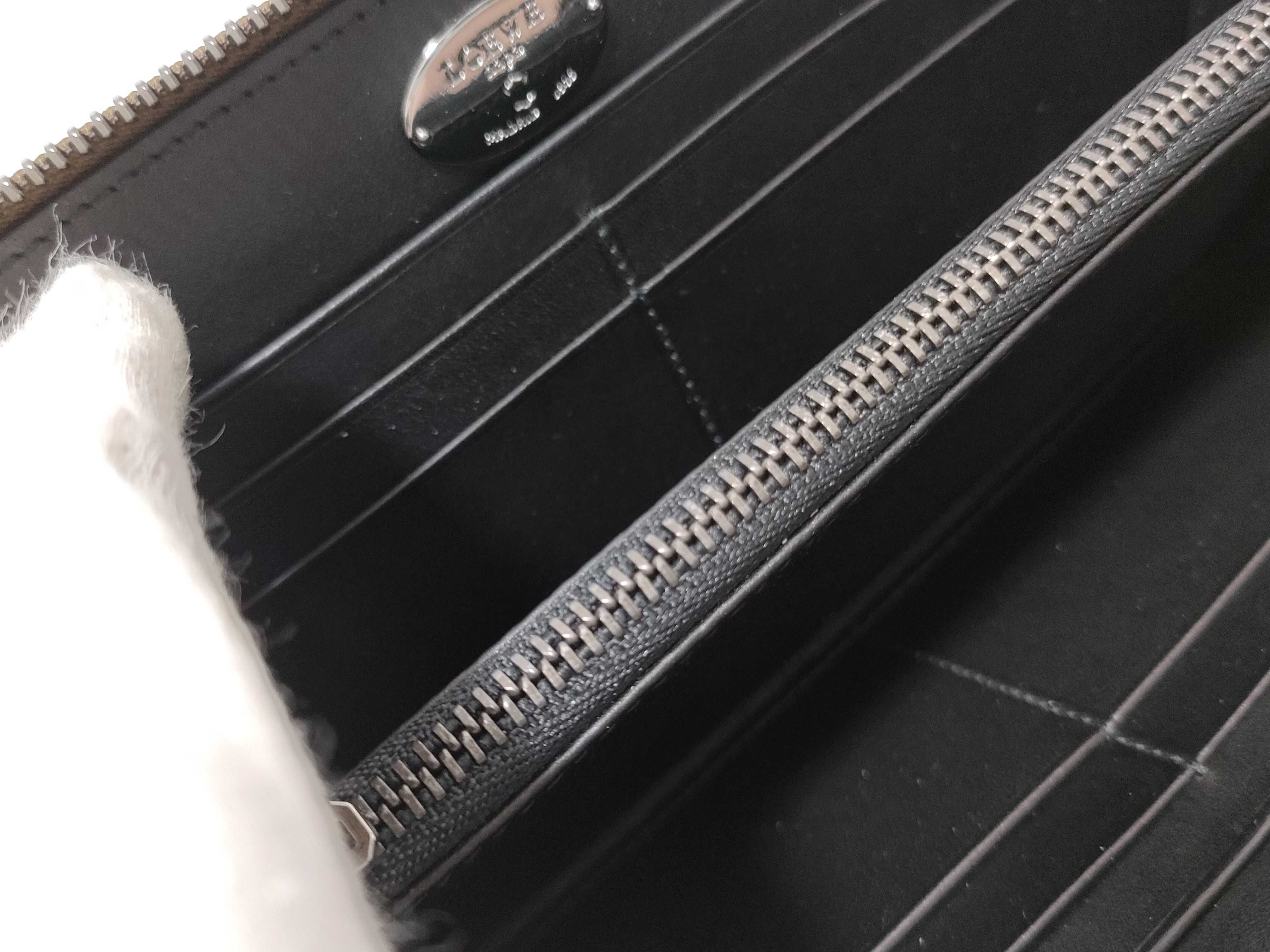 Leather Anagram Long Wallet — view 8