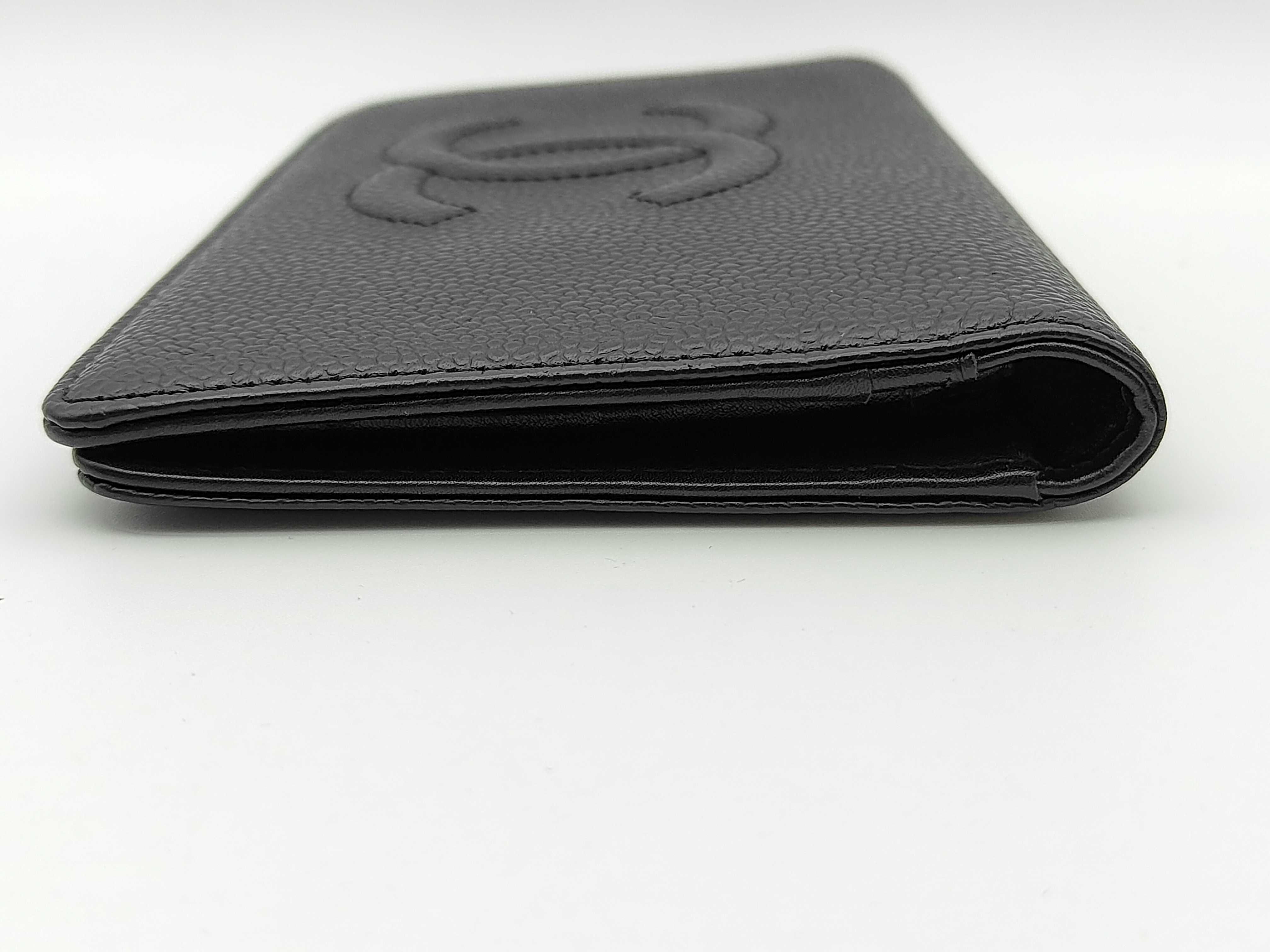 Caviar Skin Coco Mark Long Wallet — view 10