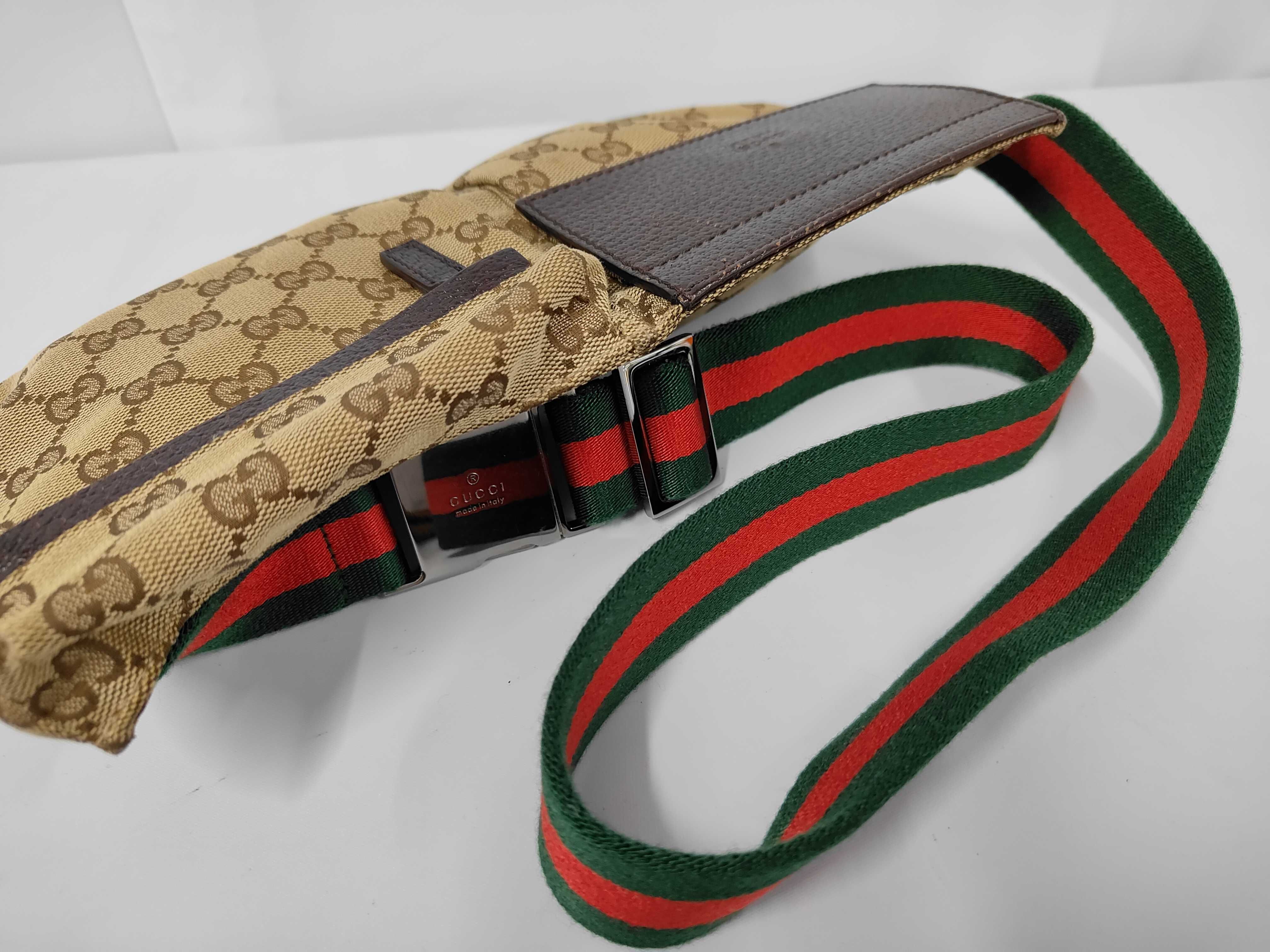 Body Bag GG Canvas Sherry Line 28566 498879 Waist Bag — view 3