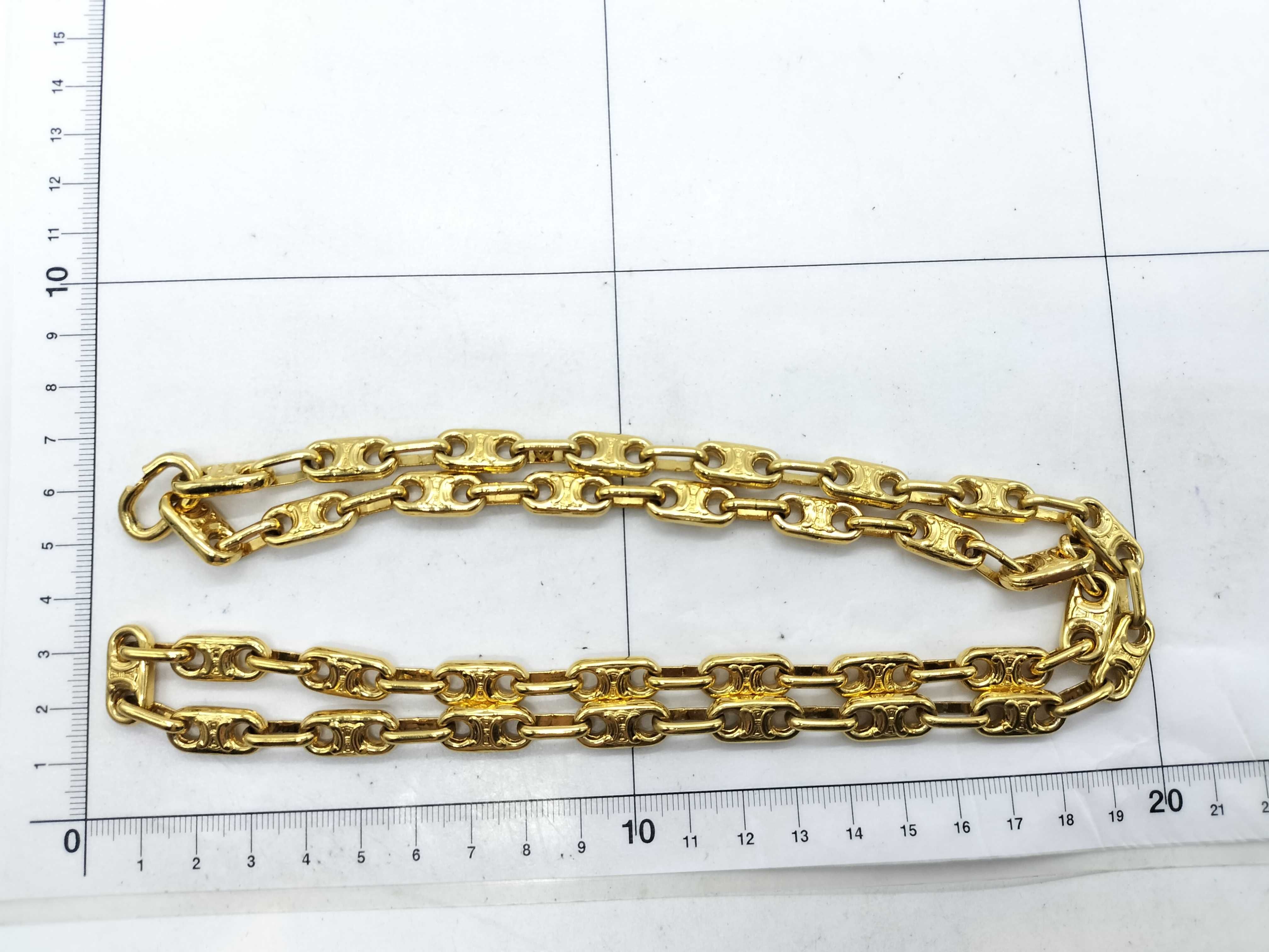 Gold Necklace Triomphe Necklace — view 5
