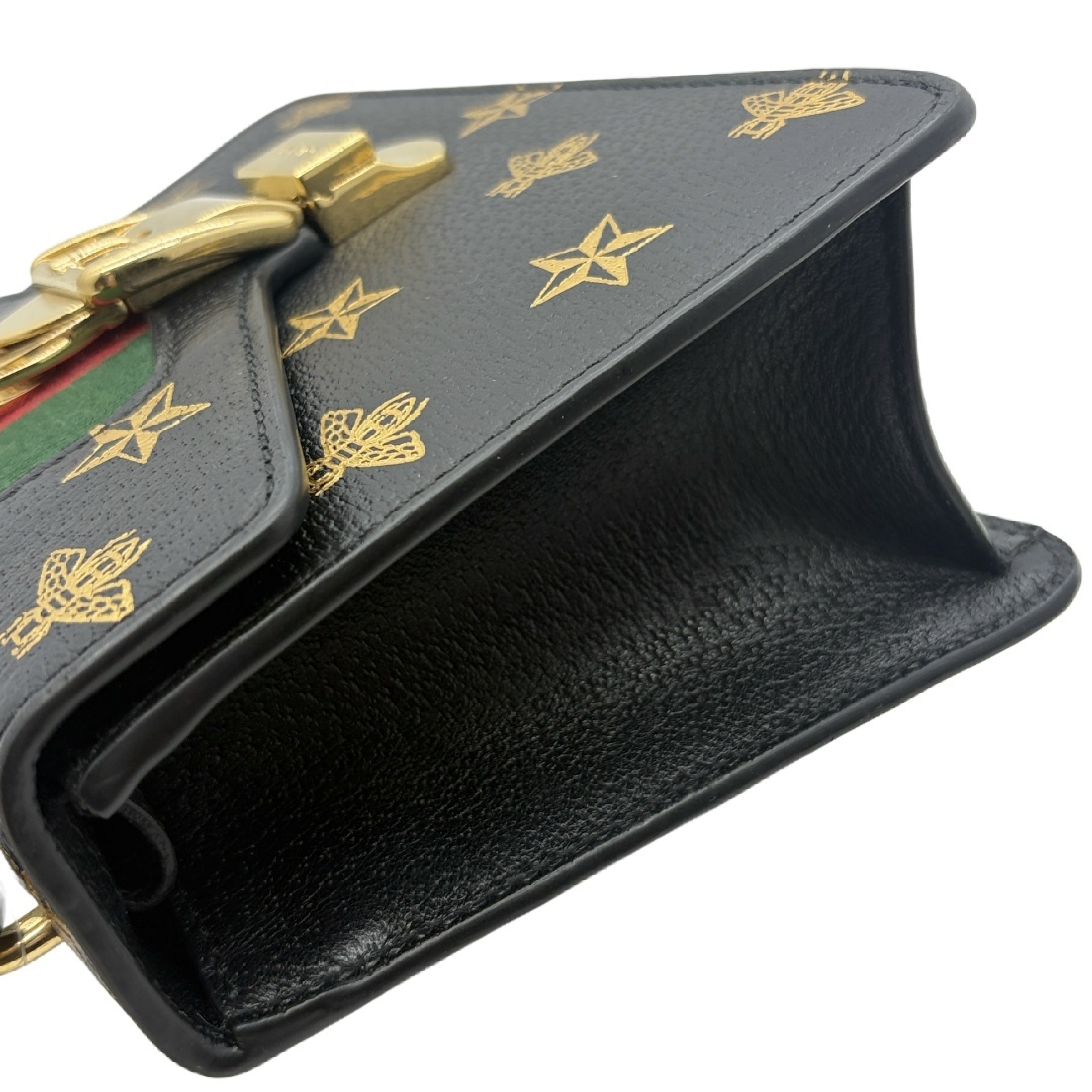 Sylvie Bee & Star Print Leather Top Handle Bag Handbag — view 3