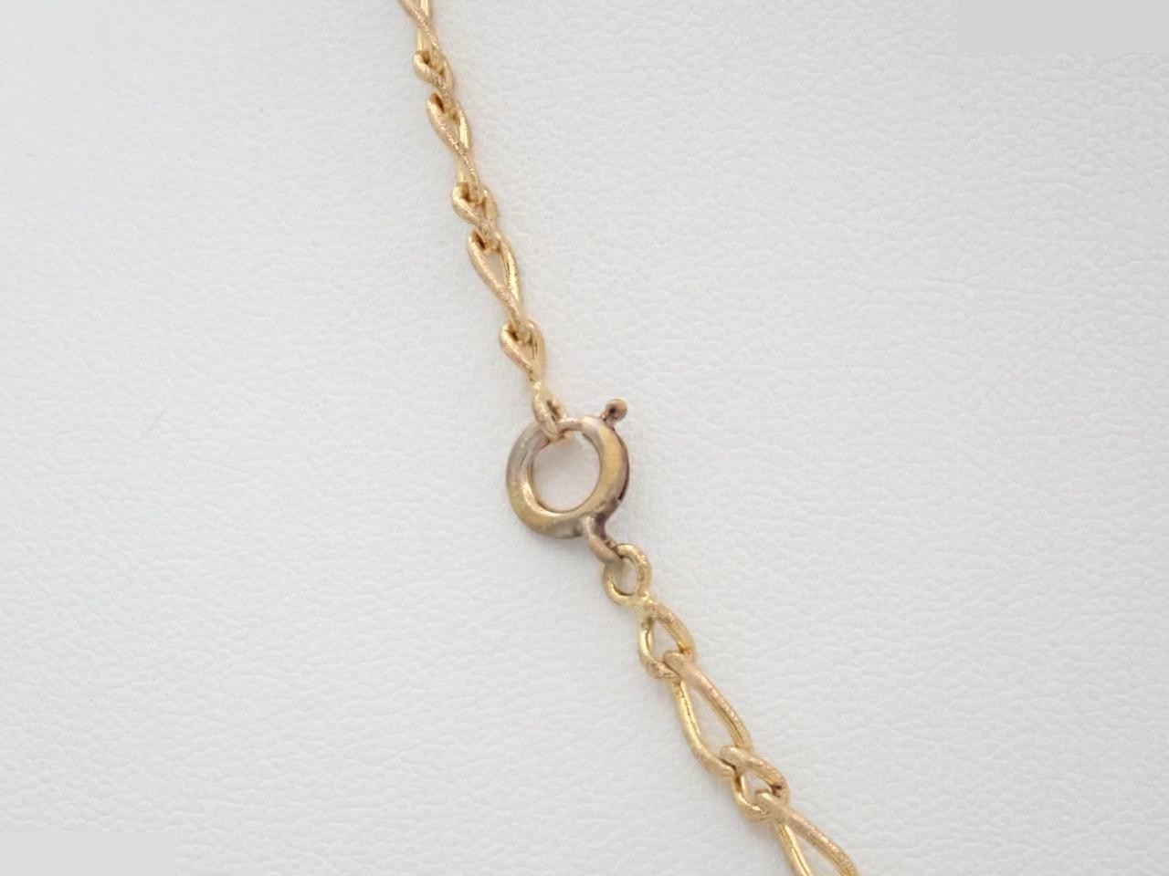 necklace, model 3279, Coco Mark, gold, CHANEL engraved. — view 2