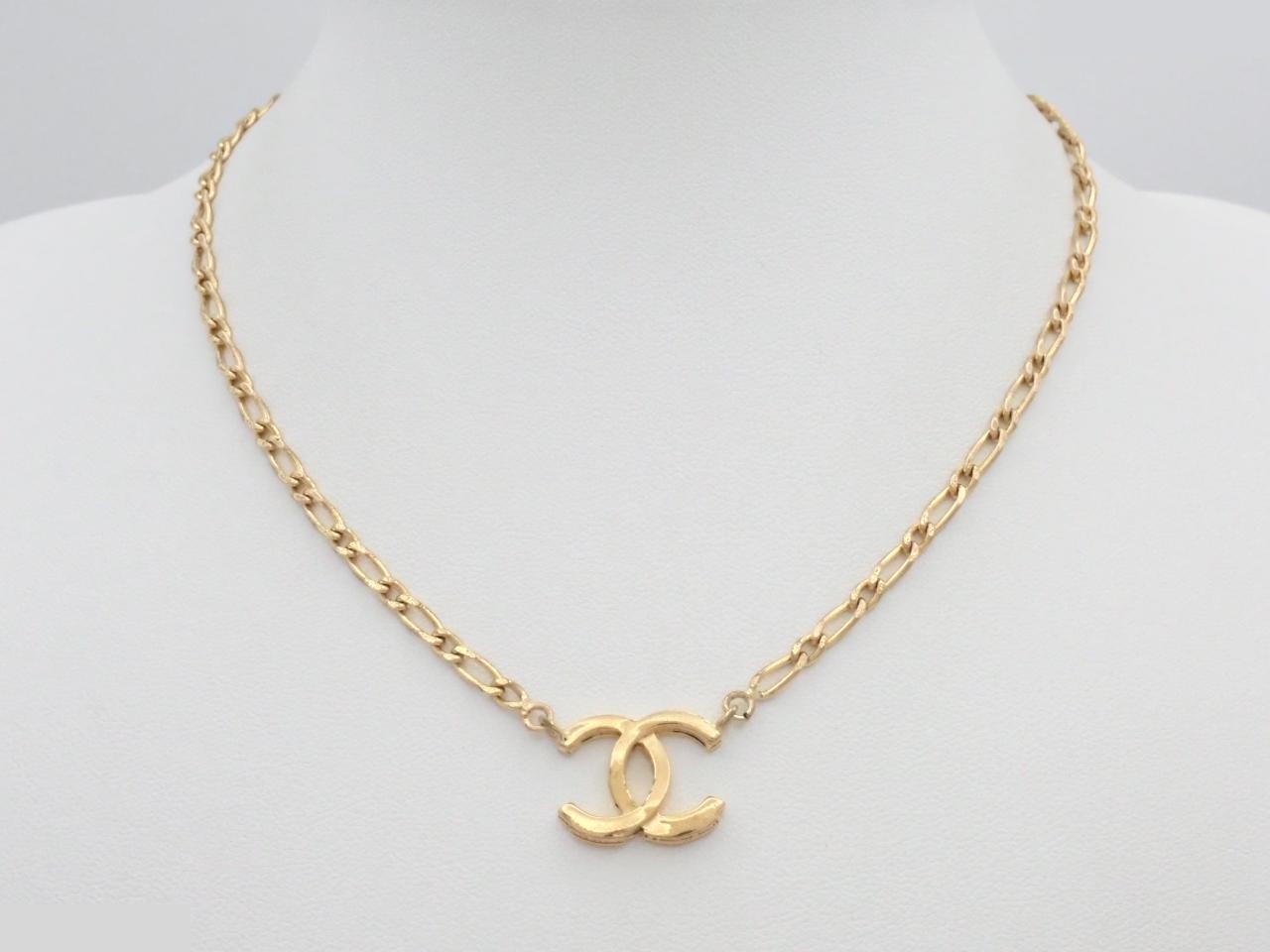 necklace, model 3279, Coco Mark, gold, CHANEL engraved. — view 3