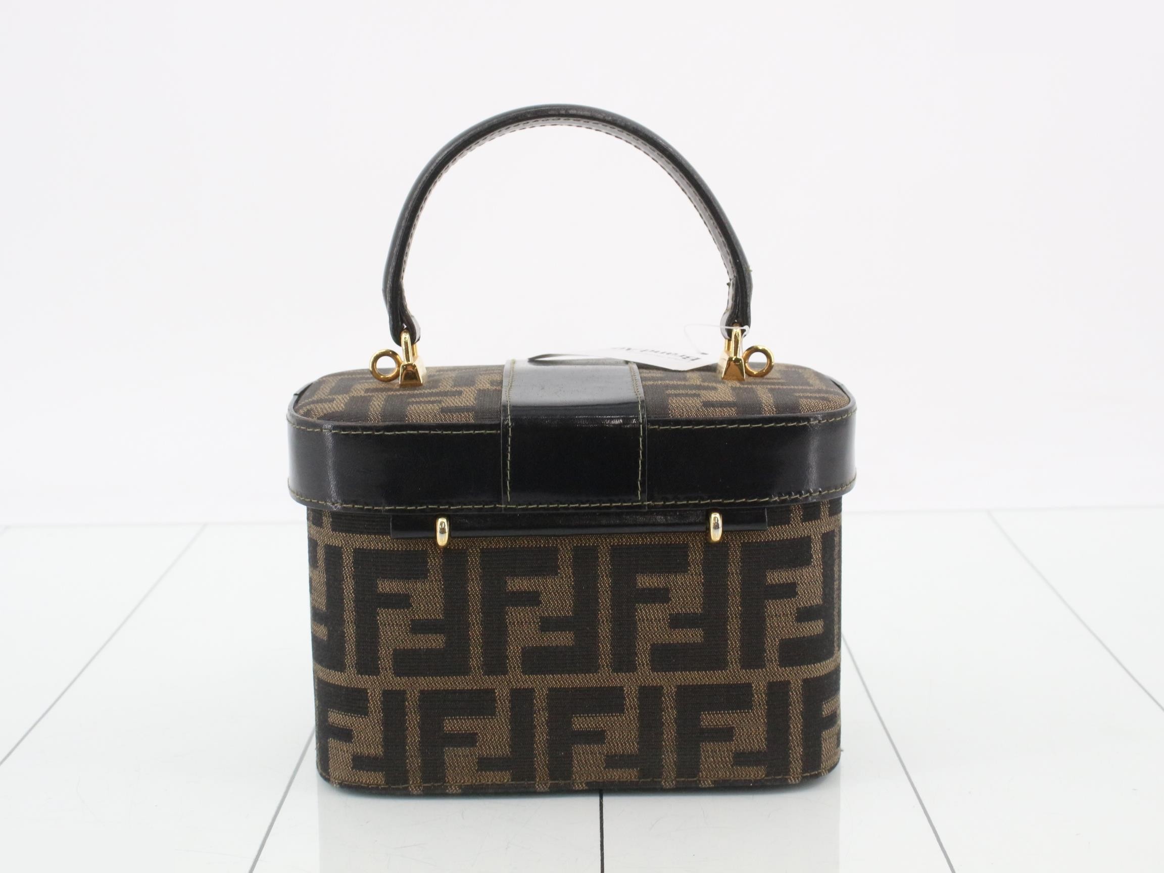 ZUCCA (Bag) - 2-Way Handbag with Long Strap, Vanity Case, Black — view 2