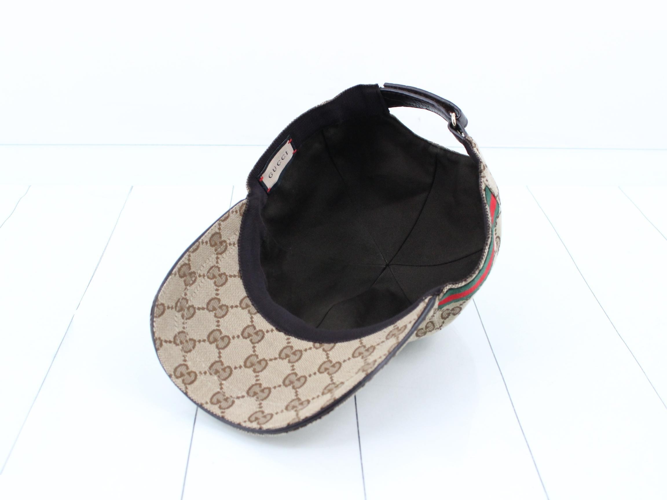 GG Canvas Baseball Cap — view 3