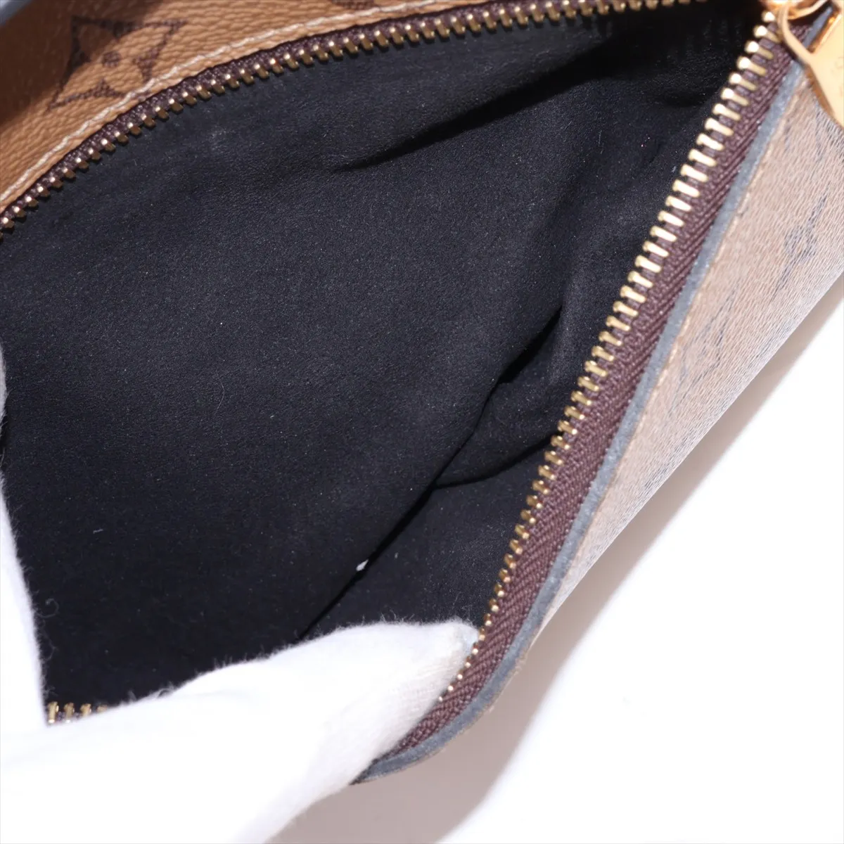 Monogram Reverse Pochette Métis MM M44876 AR4200 Brown — view 11