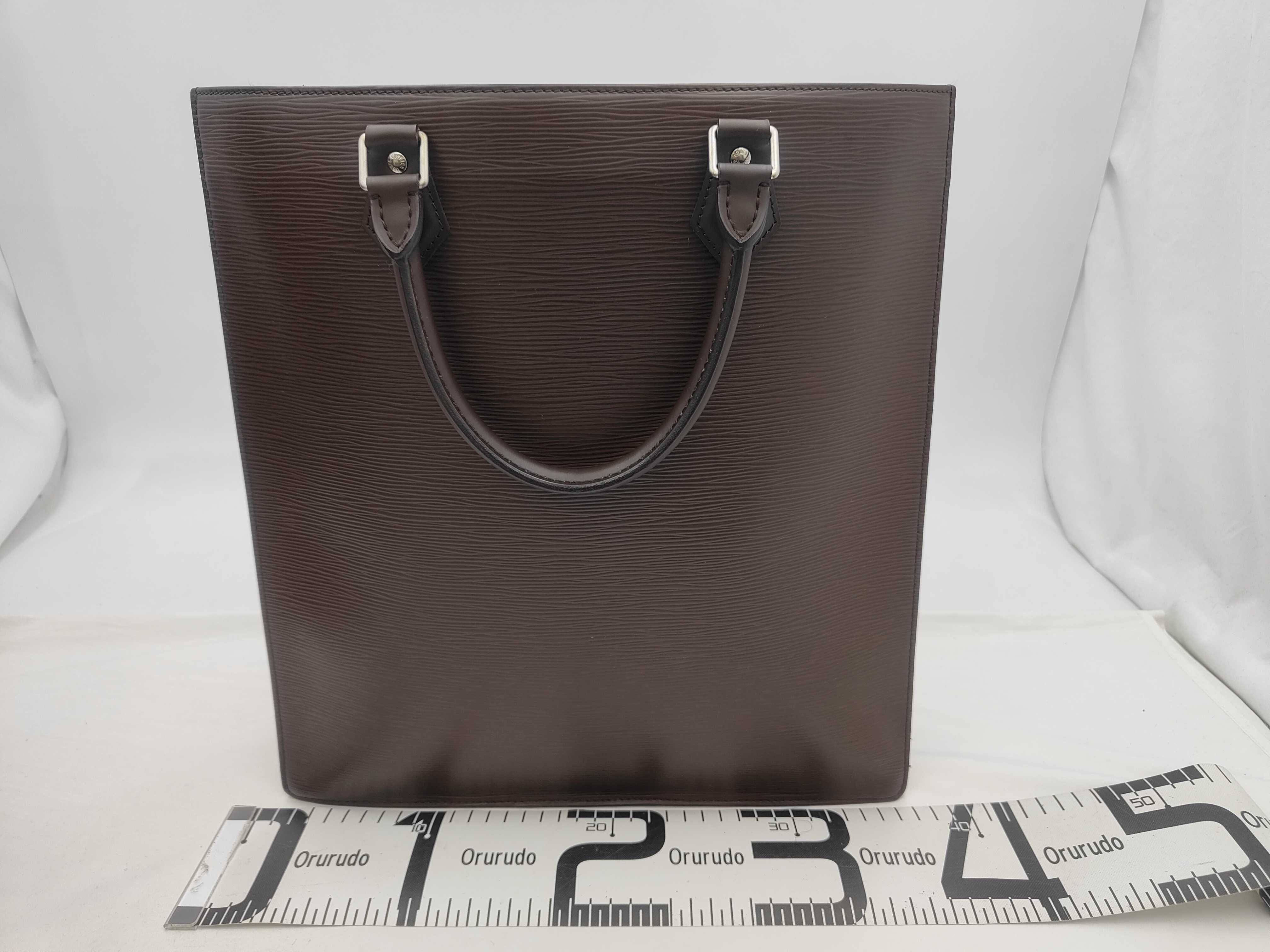 Epi Sac Plat Brown Tote Bag — view 2