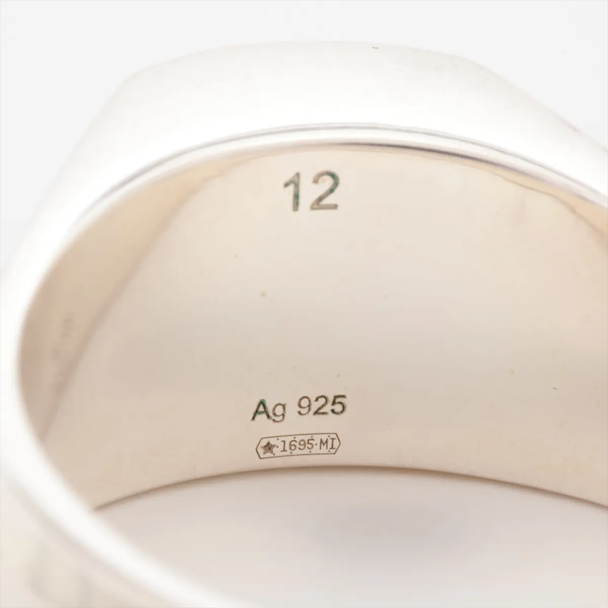 Hexagon Ring 12 925 10.2g Silver — view 4