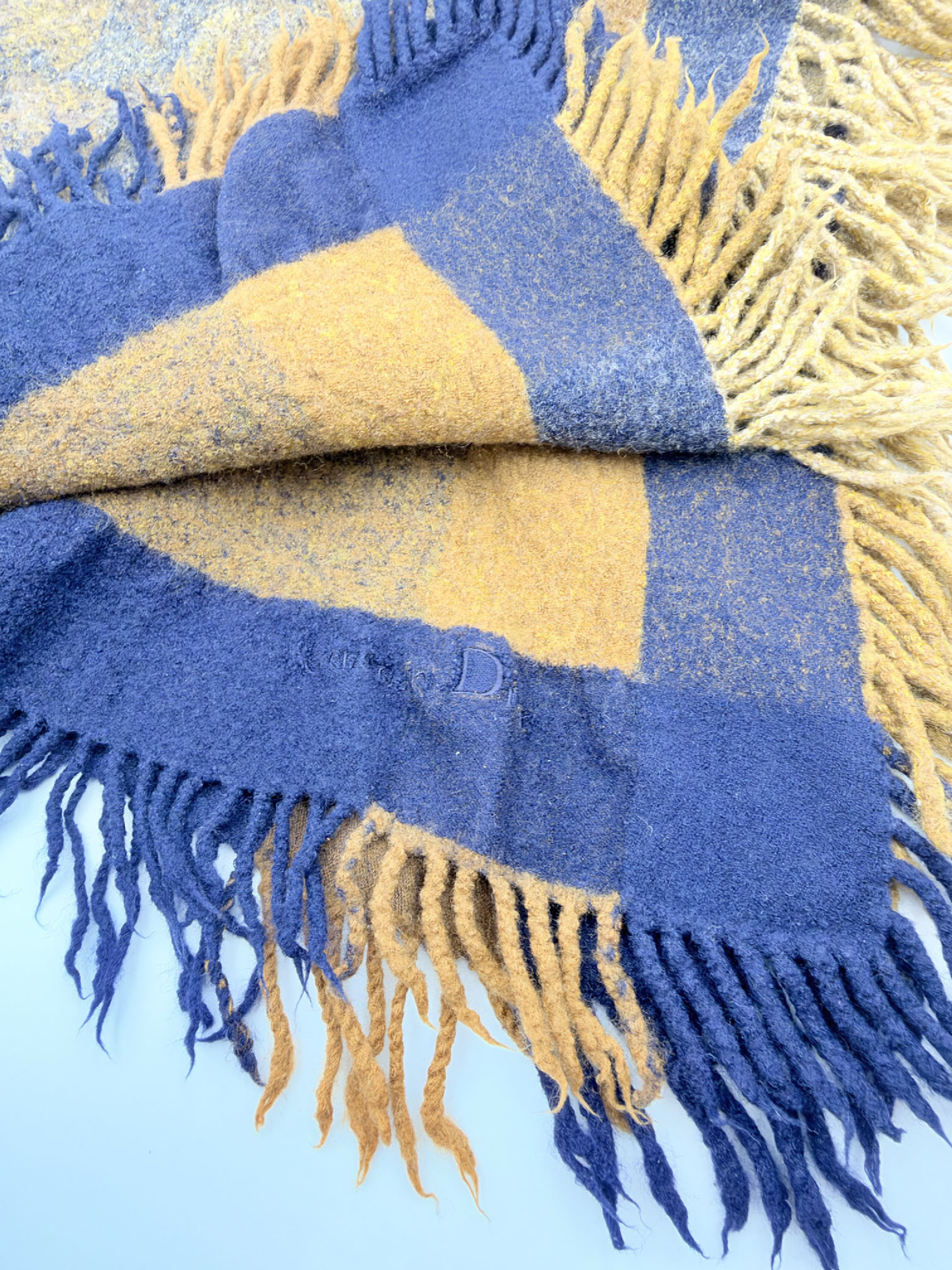 Multicolor Wool Stole Shawl and Other Accessories — view 3