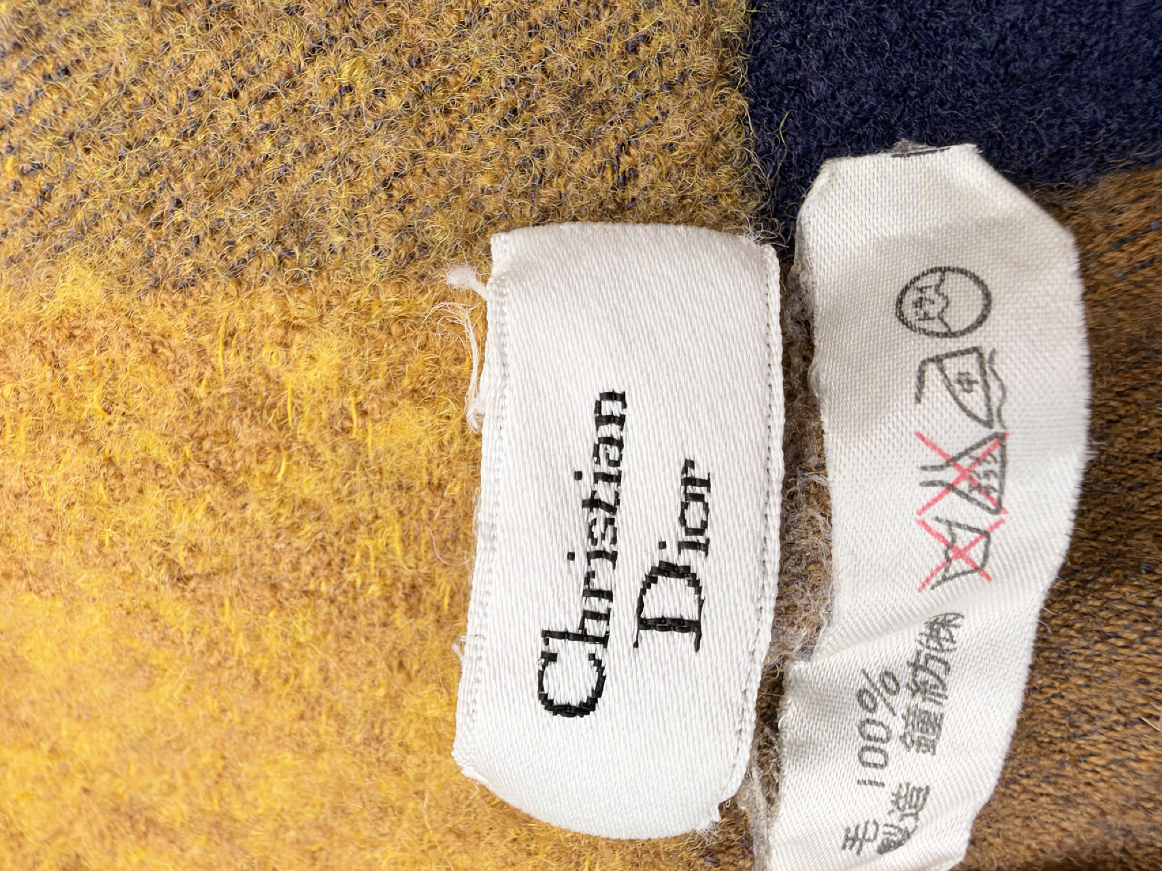 Multicolor Wool Stole Shawl and Other Accessories — view 5