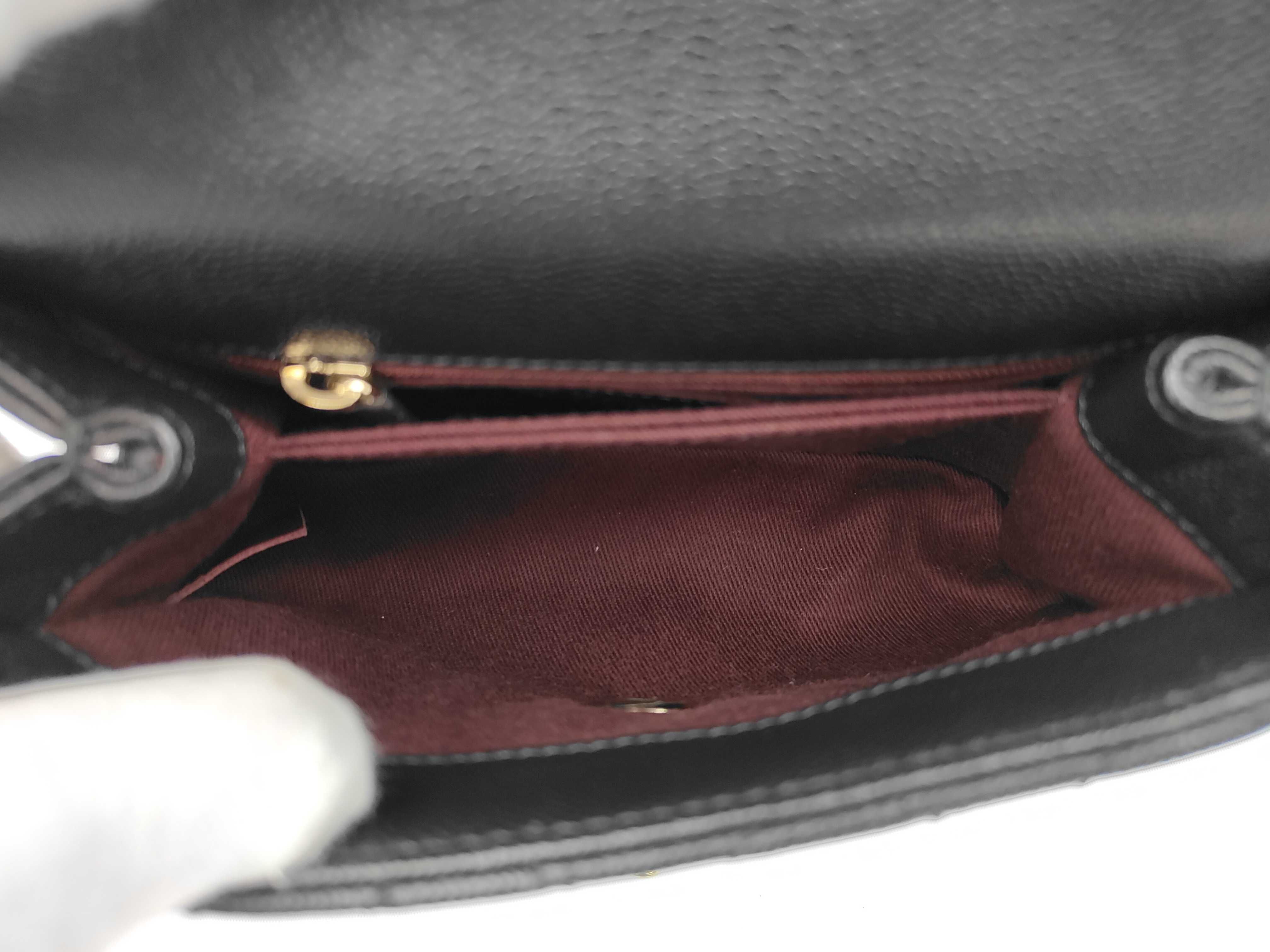 Matelassé Coco Handle XXS Caviar Leather Black Gold Hardware 30 Series Handbag — view 9