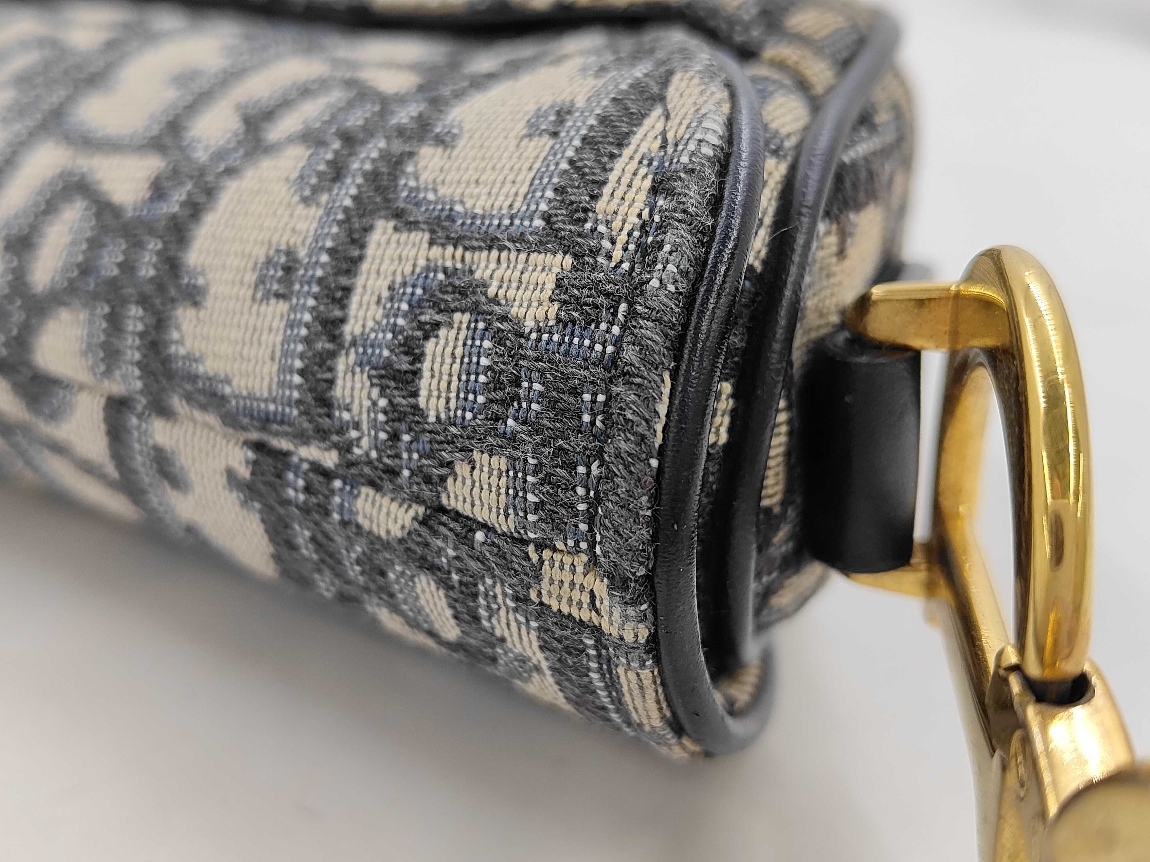 Oblique Saddle Handbag — view 12