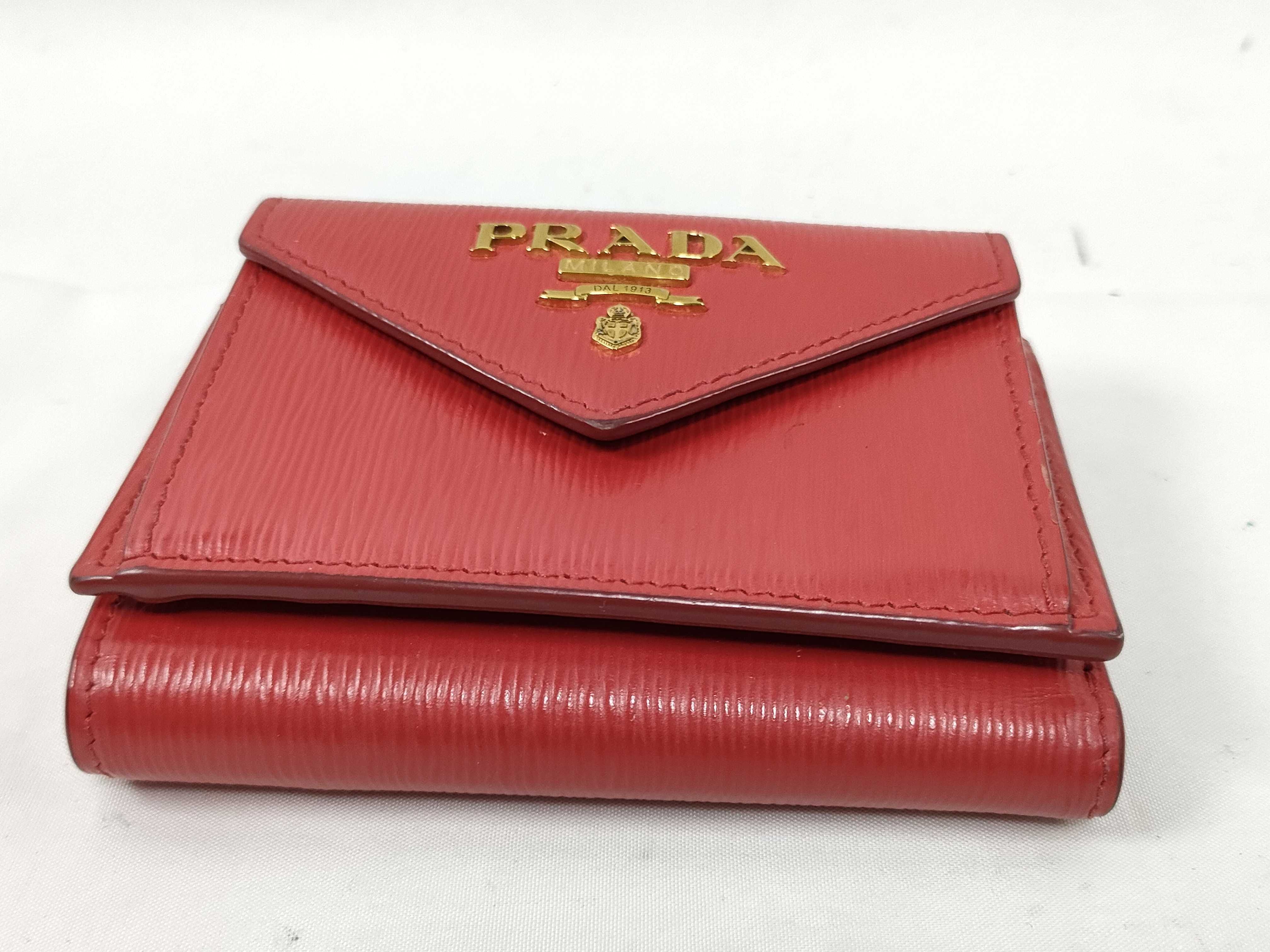 Tri-fold Wallet Red 1MH021 Wallet — view 3