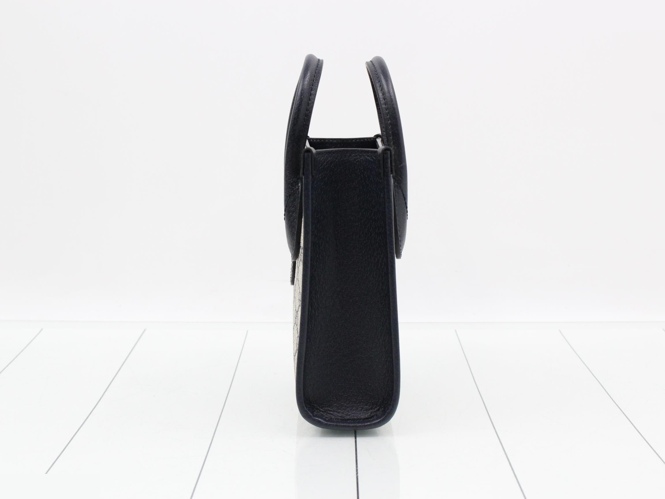 GG Supreme Mini Tote 2-Way Handbag — view 3