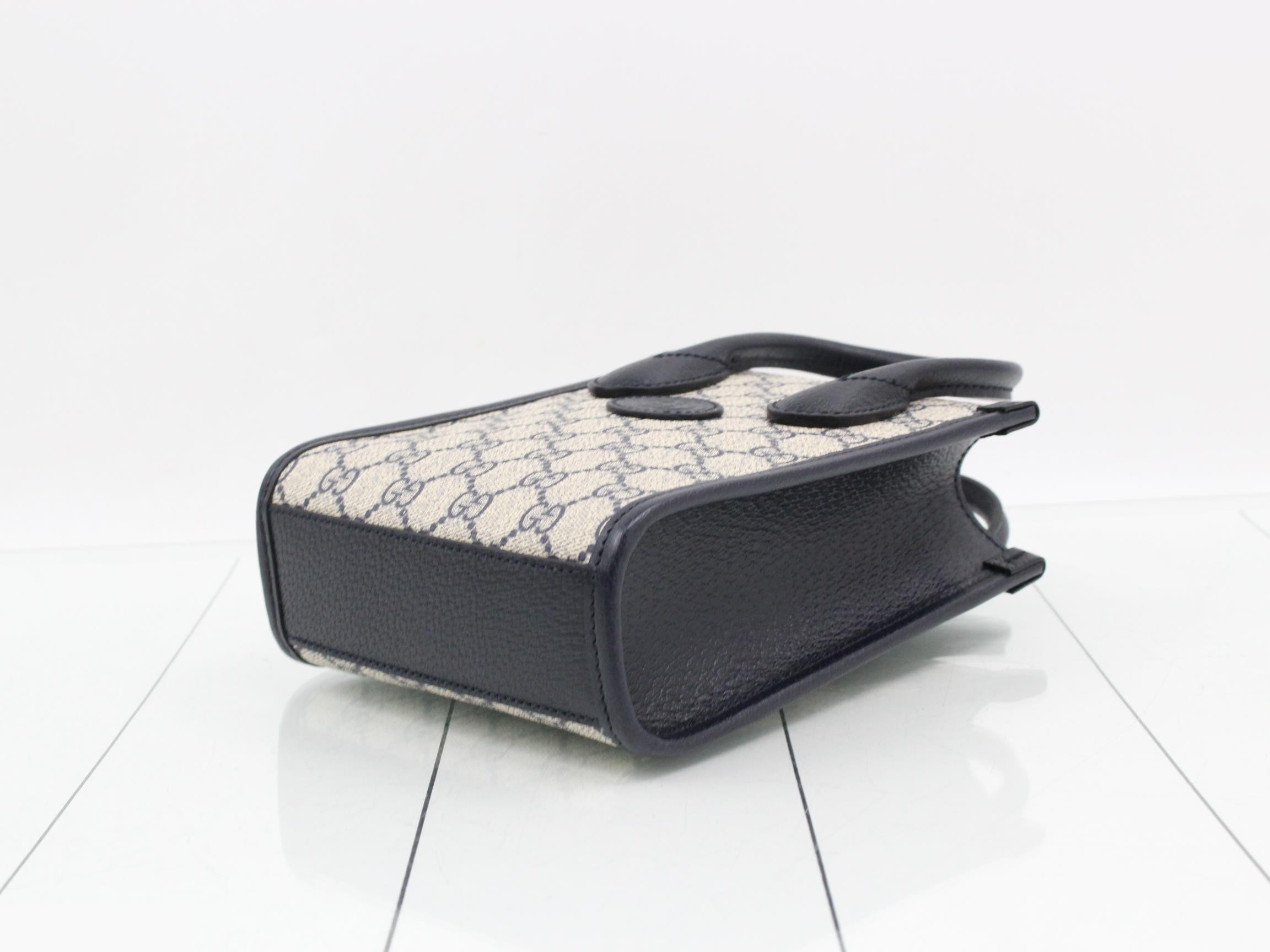GG Supreme Mini Tote 2-Way Handbag — view 6