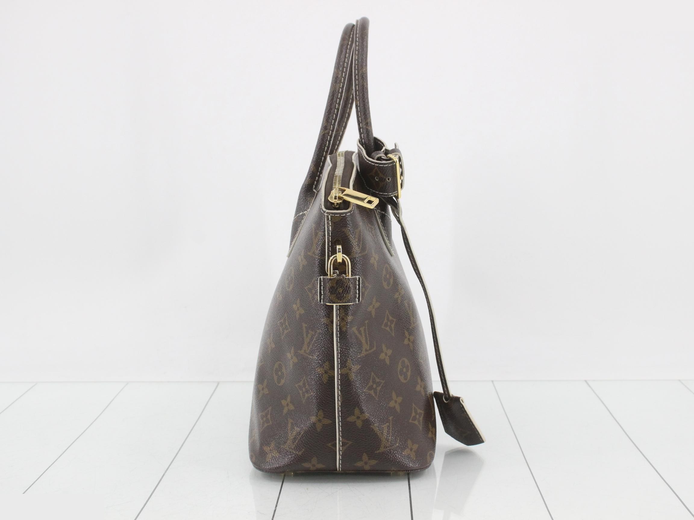 Shiny Monogram Lockit PM Handbag — view 4