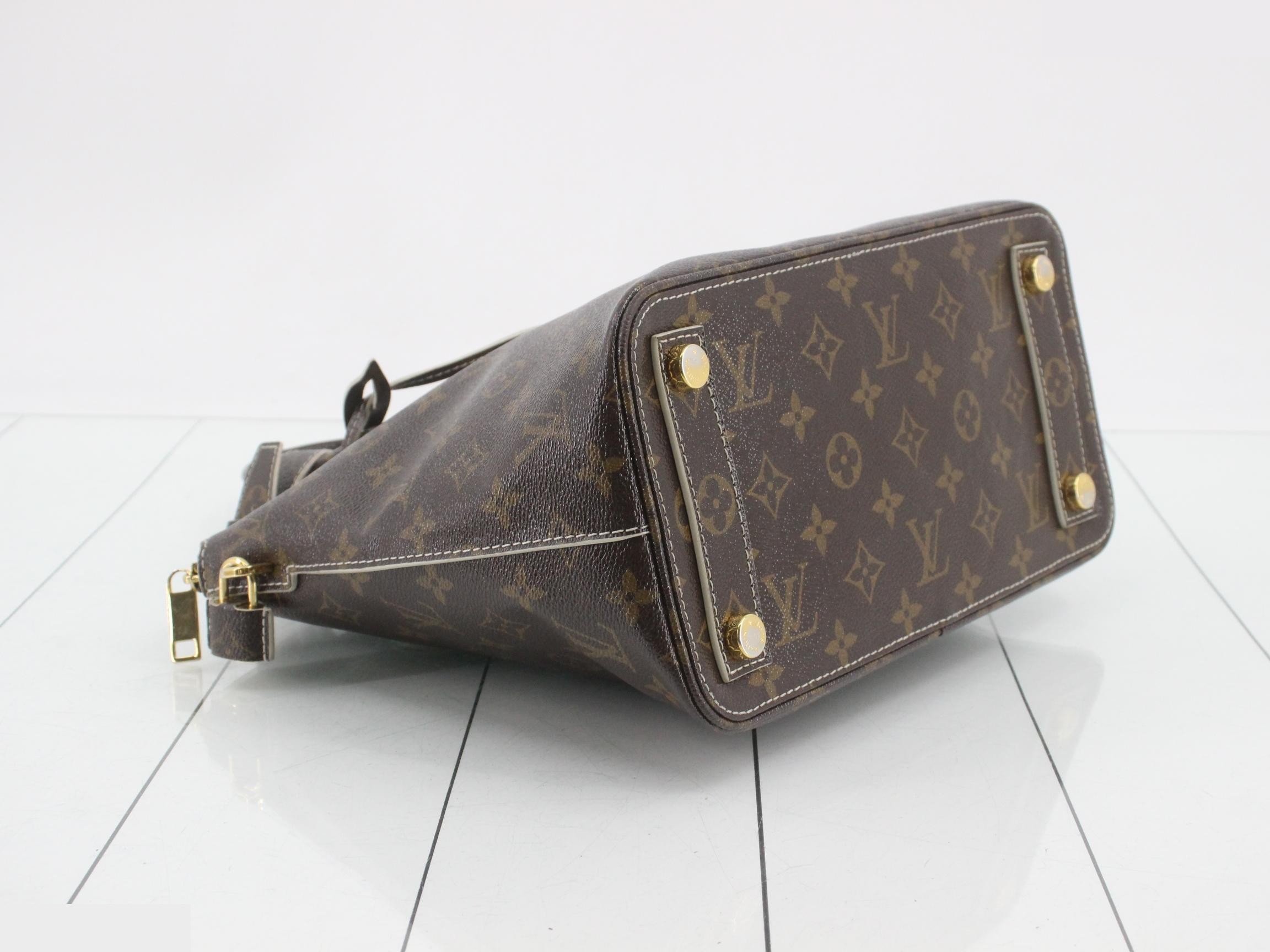 Shiny Monogram Lockit PM Handbag — view 5