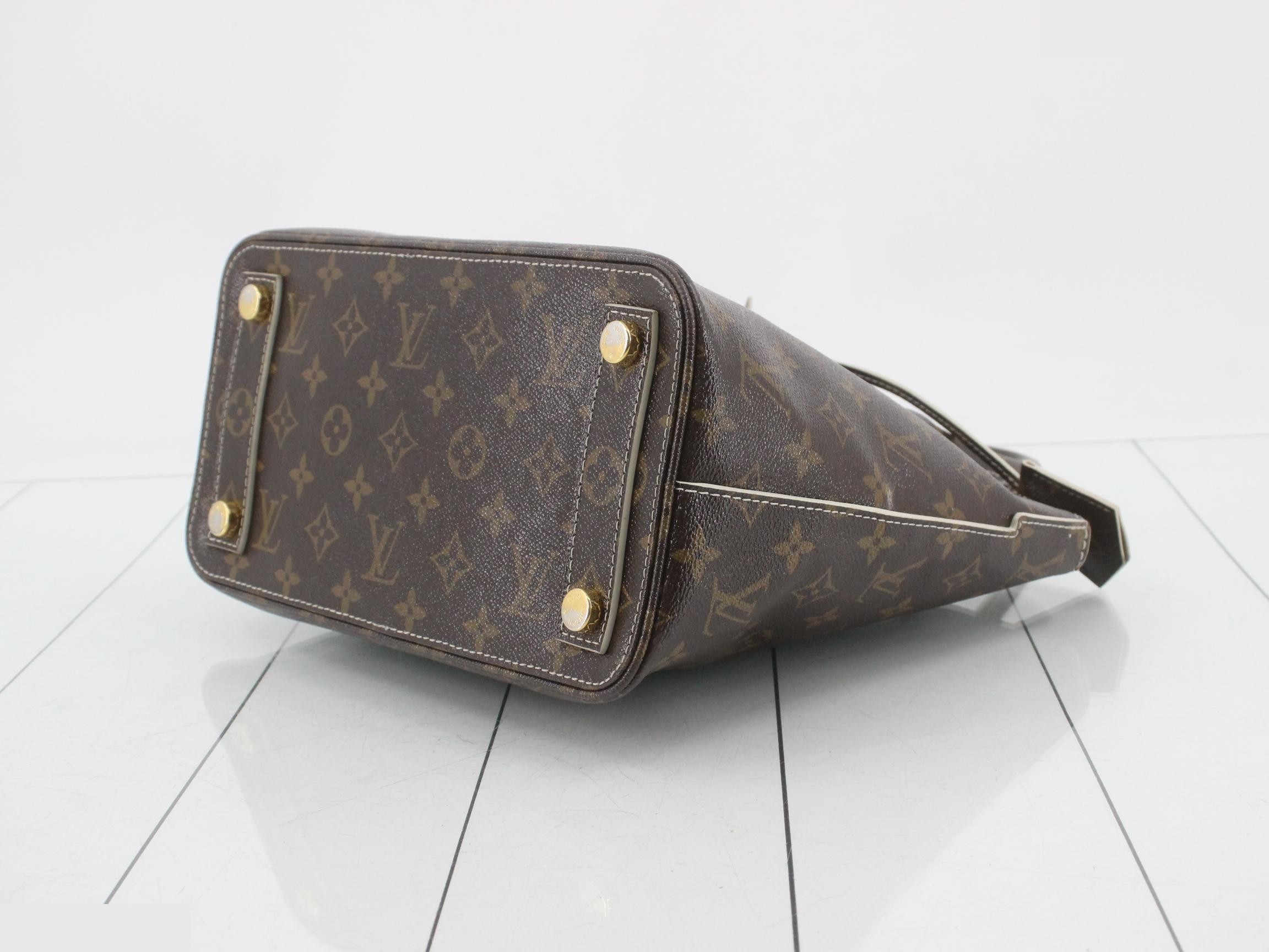 Shiny Monogram Lockit PM Handbag — view 6