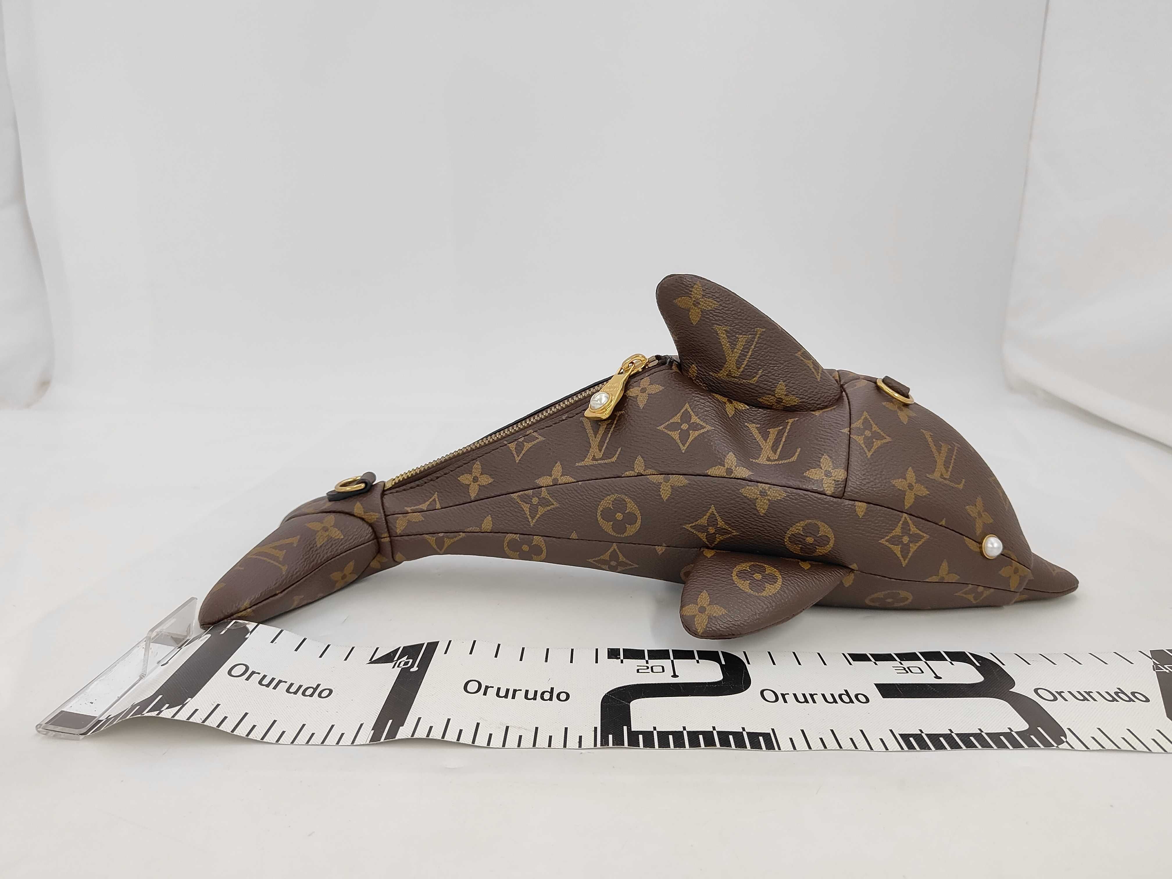 Monogram Leather Dolphin Shoulder Bag M14963 Shoulder Bag — view 2