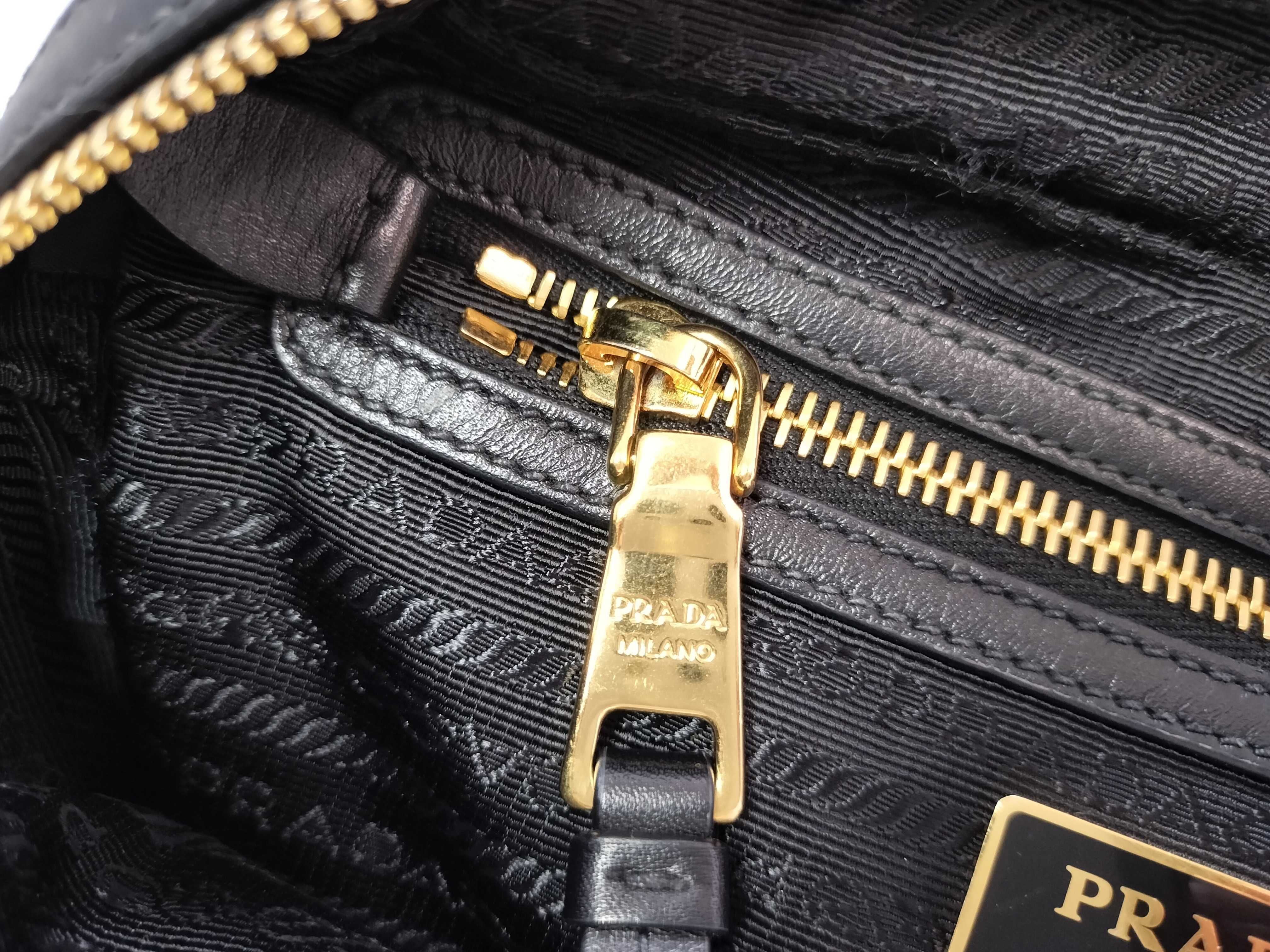 (Prada) Current Model 1BH089 Shoulder Bag, Jacquard Shoulder Bag — view 12