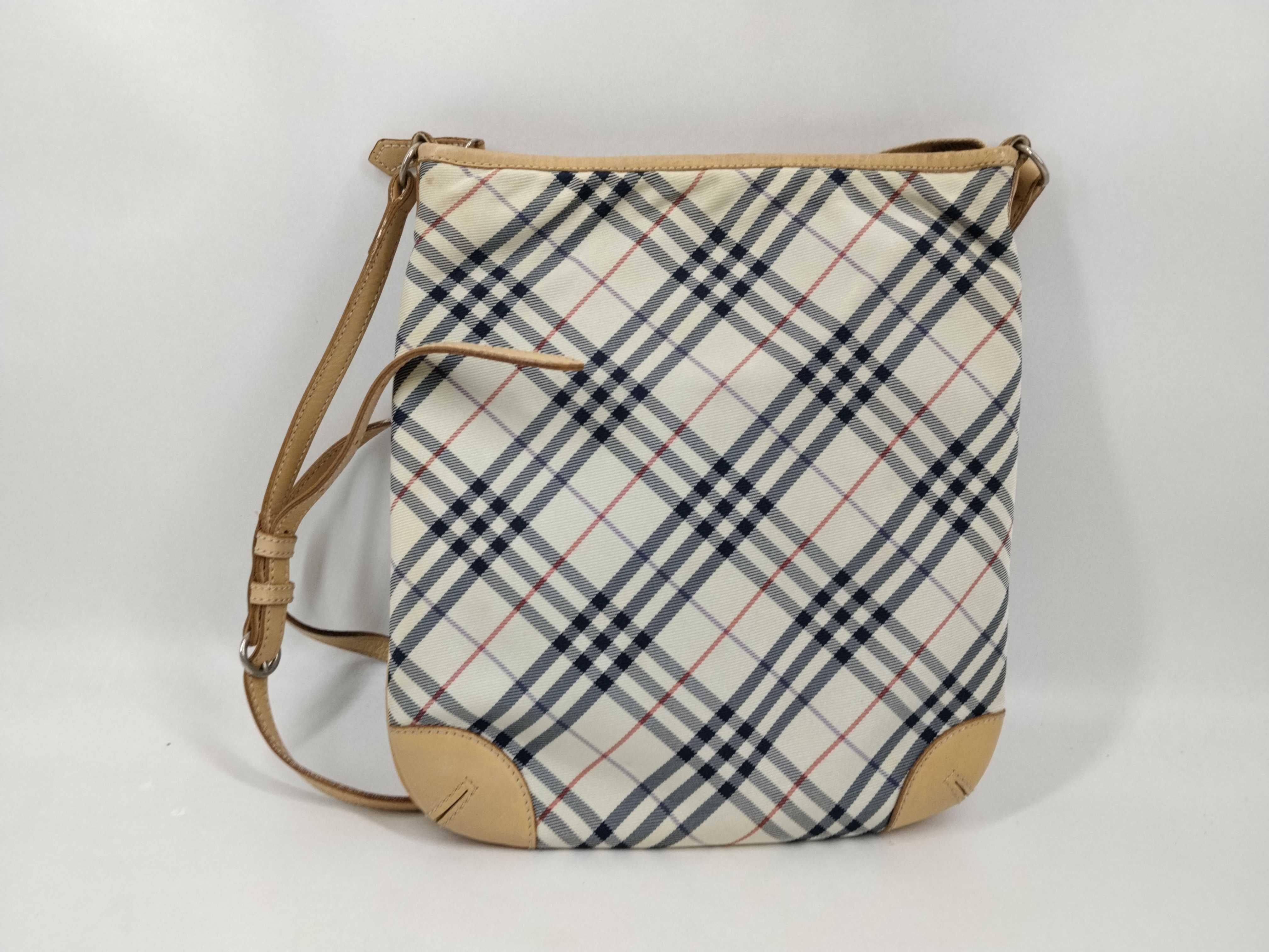 Blue Label Nova Check Shoulder Bag with Strap