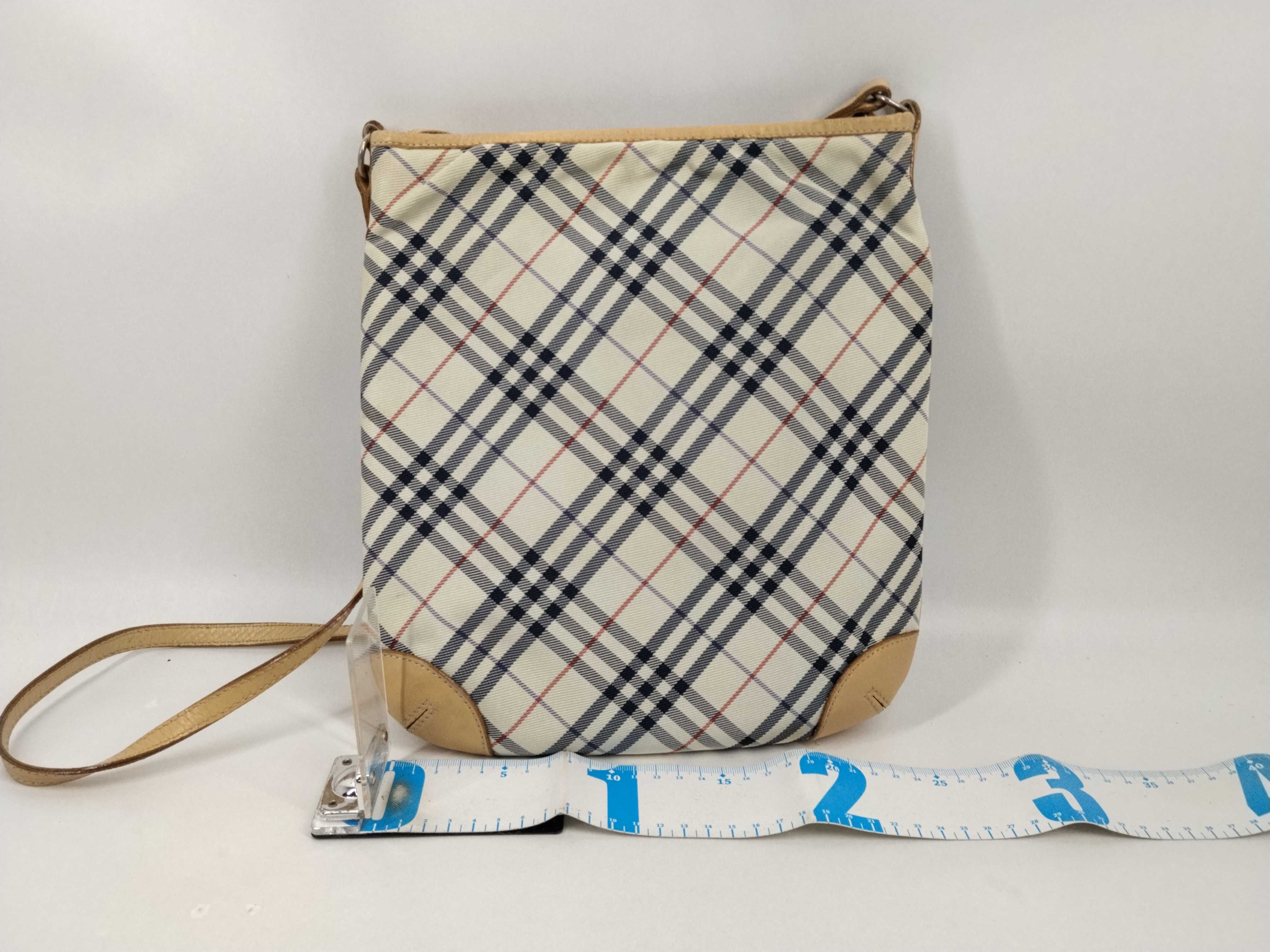 Blue Label Nova Check Shoulder Bag with Strap — view 2