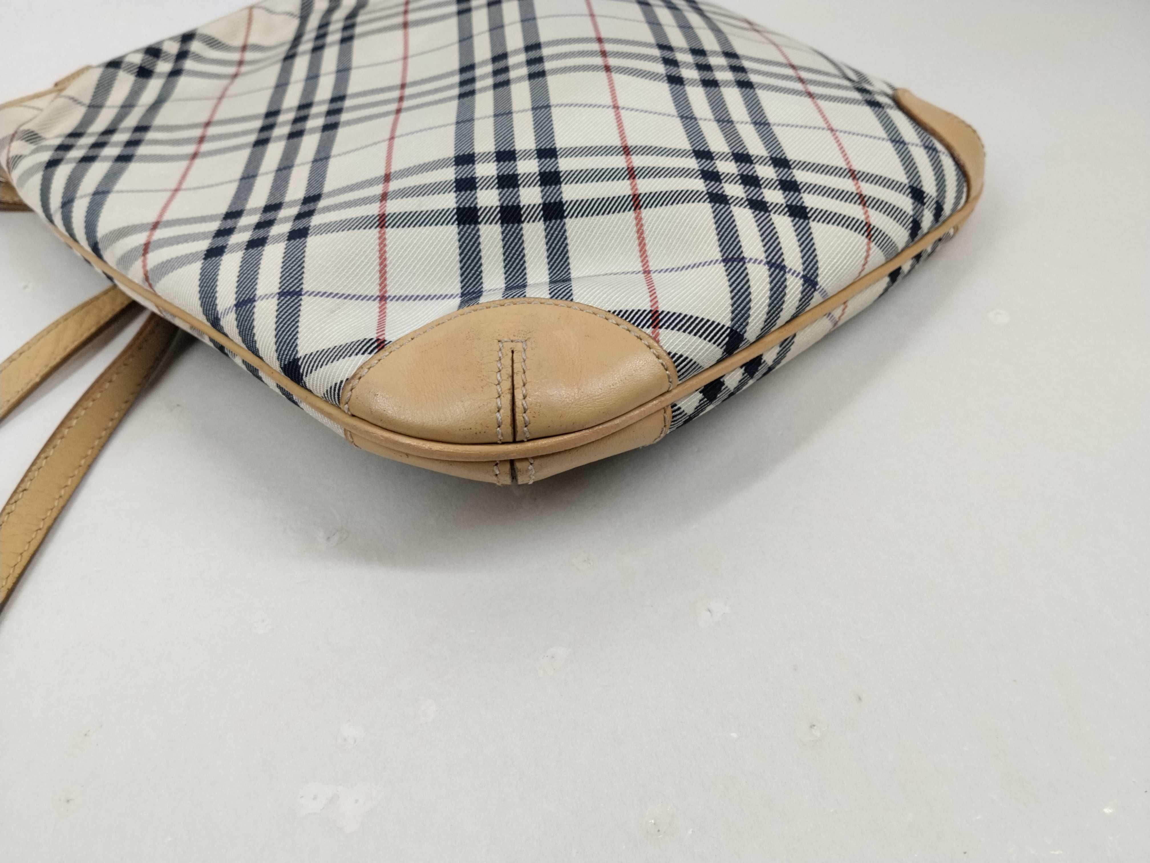Blue Label Nova Check Shoulder Bag with Strap — view 4